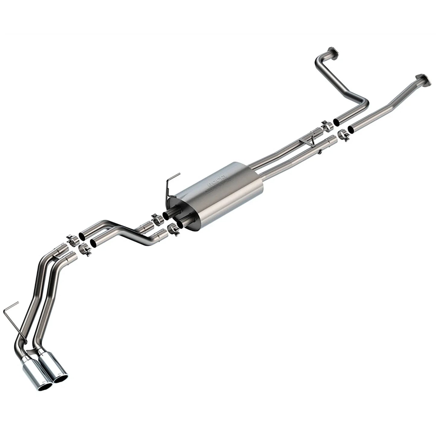 Borla 16-24 Nissan Titan XD S-Type Cat Back Exhaust