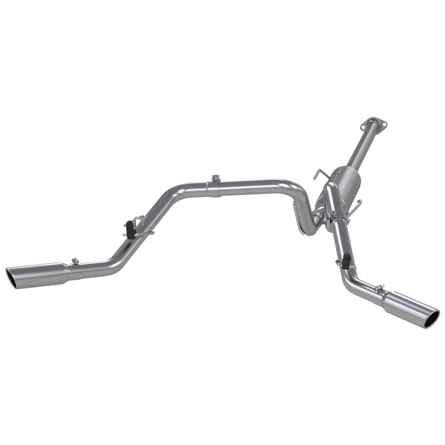 MBRP 05-13 Toyota Tacoma 4.0L EC/CC AL Dual Split Side Cat Back Exhaust