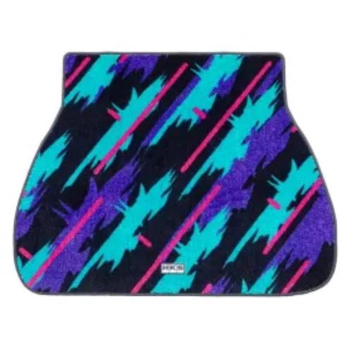 HKS Mitsubishi Evolution CT9A Non-MR 50th Anniversary Floor Mat Oil Color - Luggage Mat