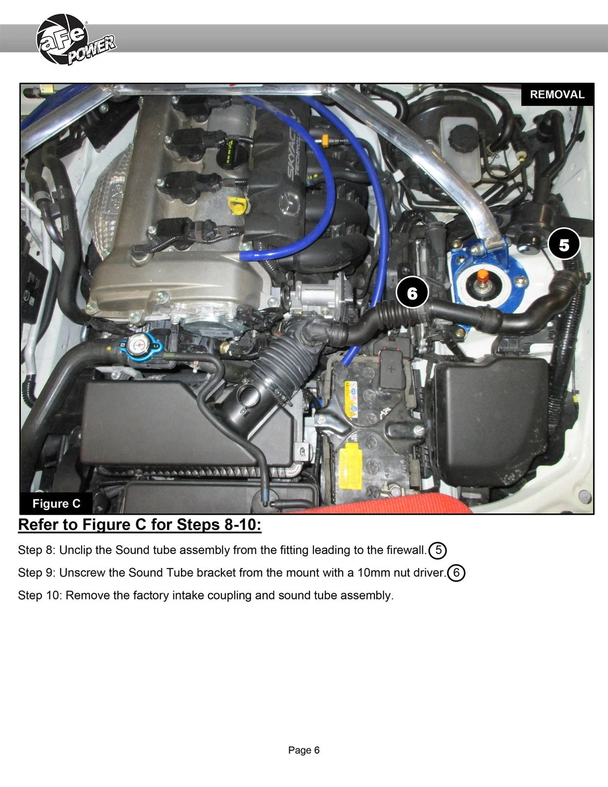 aFe Takeda Rapid Induction Cold Air Intake System w/ Pro 5R Mazda MX-5 Miata (ND) 16-19 L4-2.0L