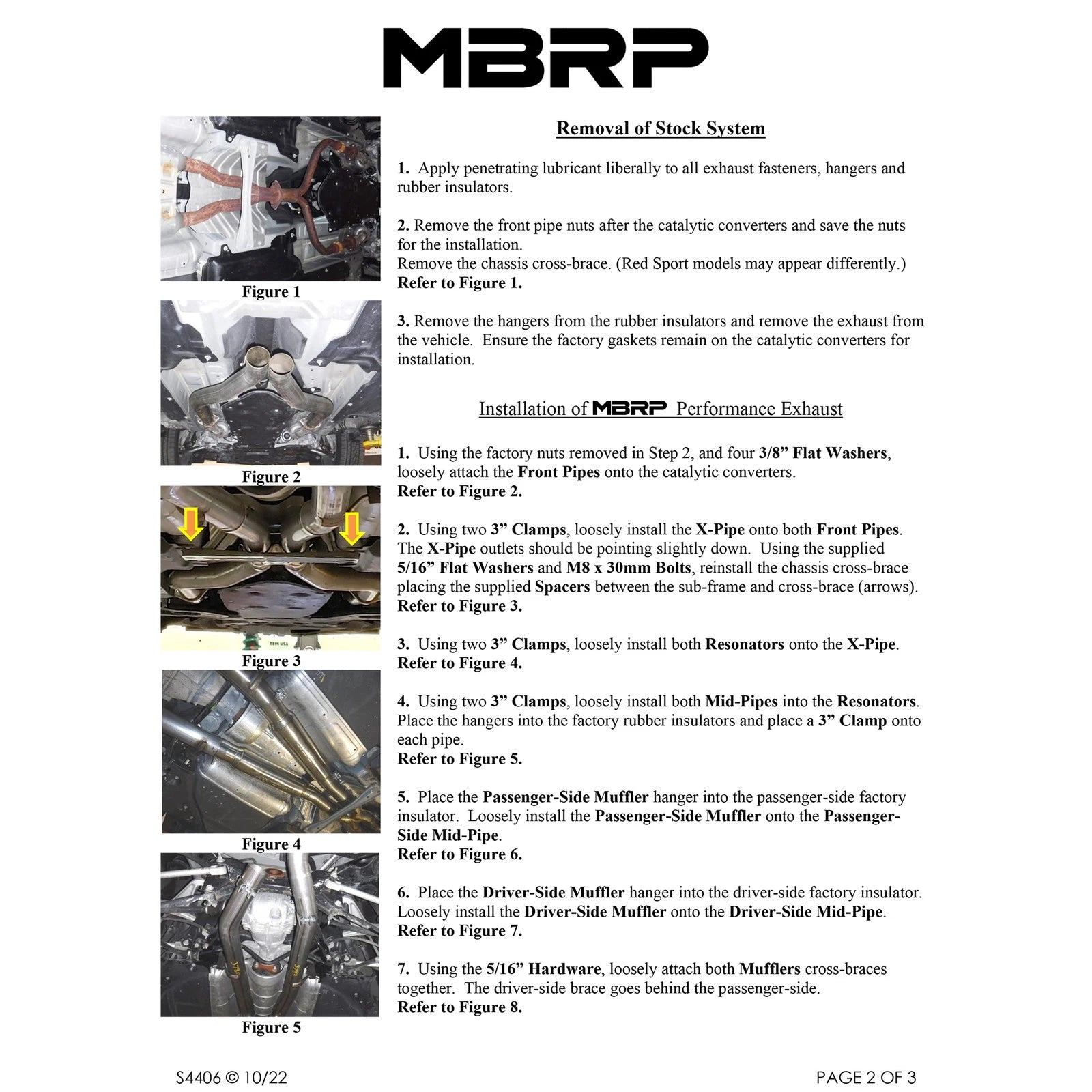 MBRP 17+ Infiniti Q60 3.0L RWD/AWD 3in Cat-Back Dual Split Rear Street Version w/4.5in OD Tips -T304