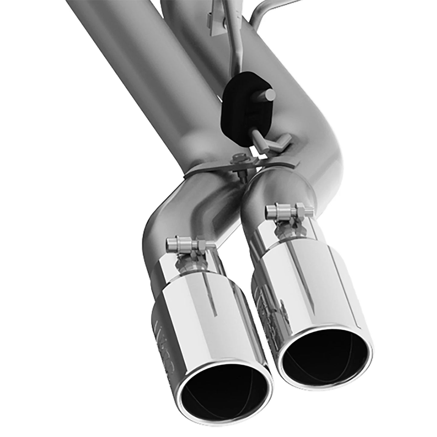MBRP 15-20 Ford F150 T304 Pre-Axle 4in OD Tips Dual Outlet 3in Cat Back Exhaust