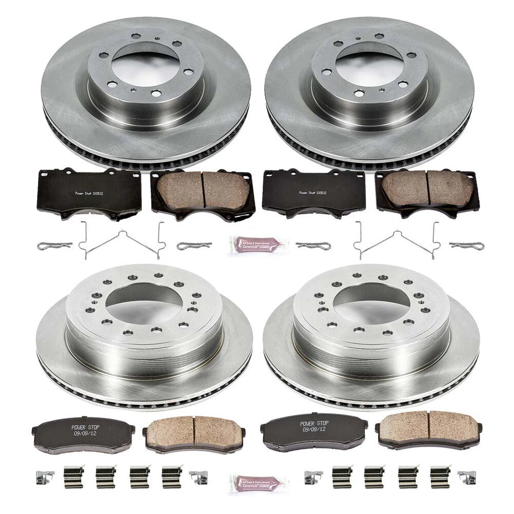 Power Stop 10-19 Lexus GX460 Front & Rear Autospecialty Brake Kit