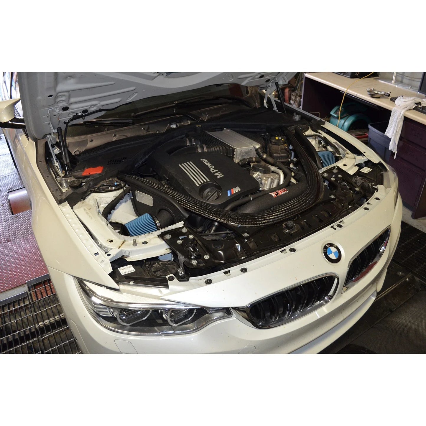 Injen 2015 M3/M4 3.0L Twin Turbo Polished Short Ram 2pc. Intake System w/ MR Technology