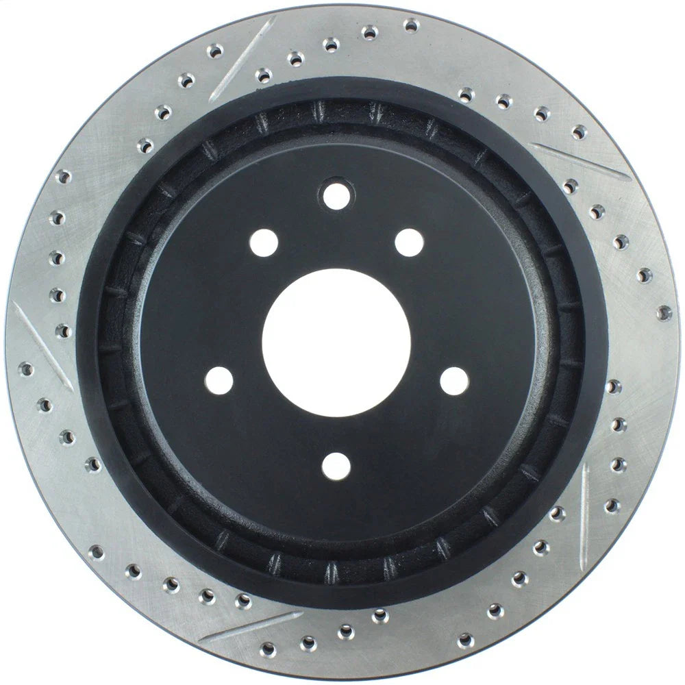 StopTech Infiniti G37 / Nissan 370Z SportStop Slotted & Drilled Rear Right Rotor