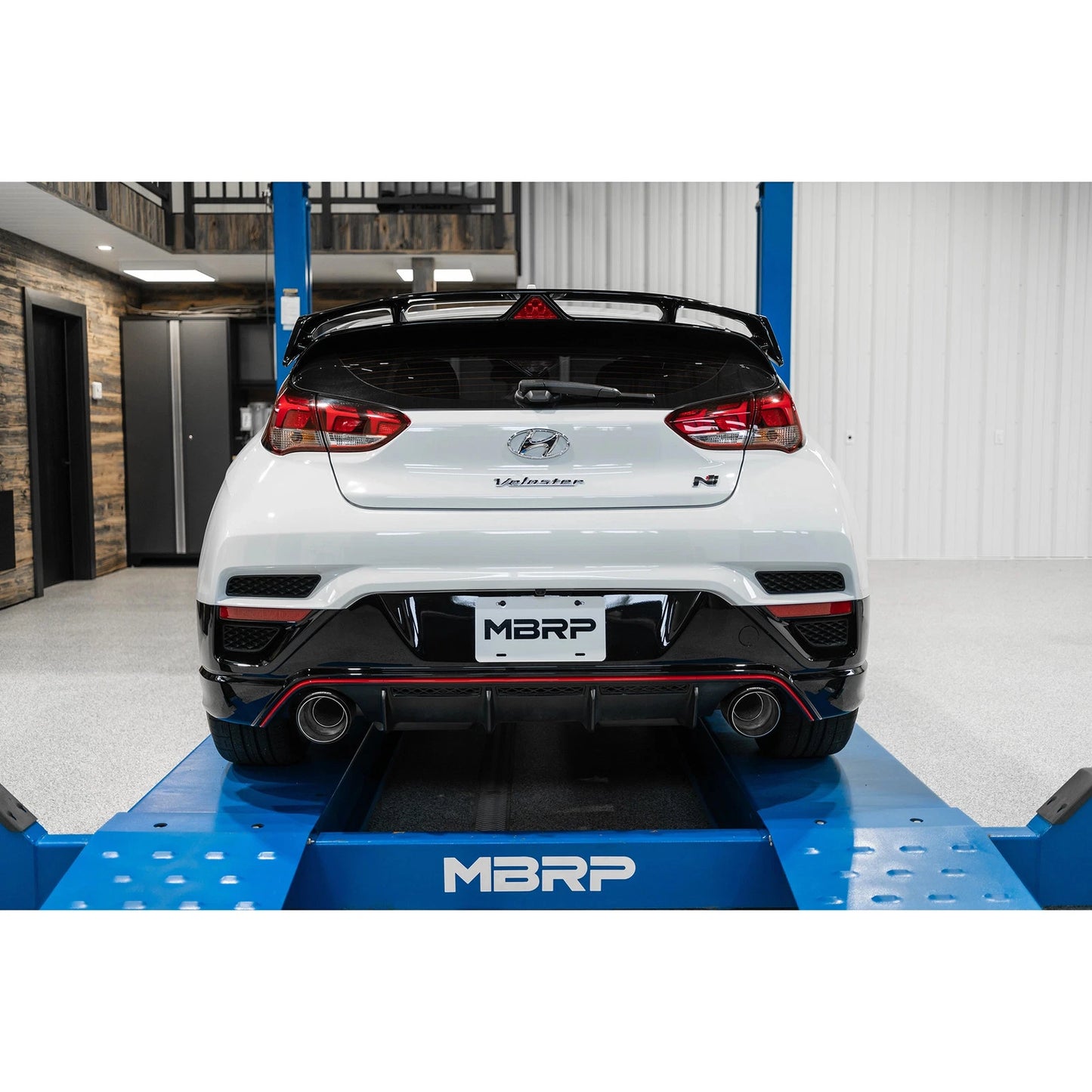 MBRP 2019+ Hyundai Veloster N 2.0L Turbo 3in Cat Back - Aluminized Steel - T304 Tip