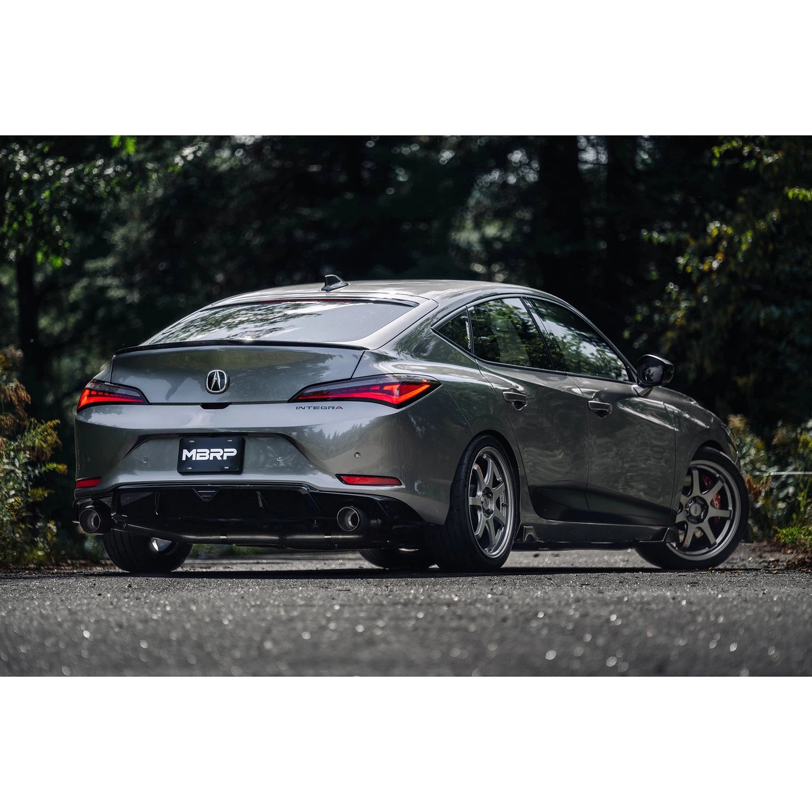 MBRP 22-24 Honda Civic SI 1.5L T304 SS 3in Cat-Back Exhaust 2.5in Dual Split Rear w/ CF Tips