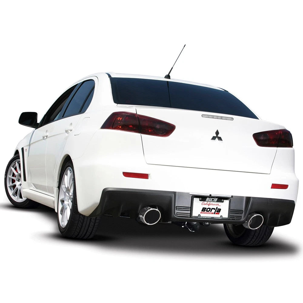 Borla 08-14 Mitsubishi EVO X Catback Exhaust