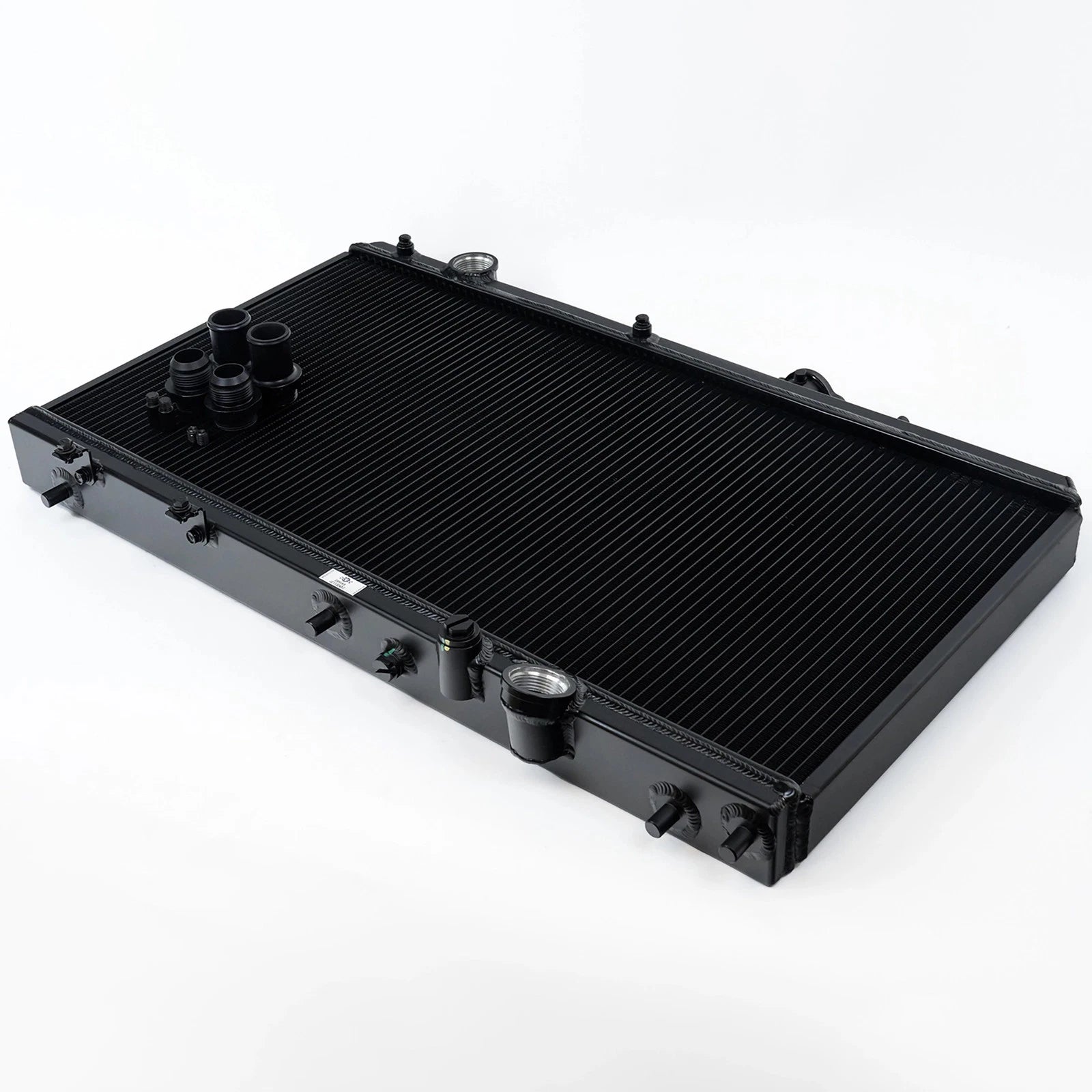CSF 92-00 Honda Civic w/K-Swap V3 Radiator - Black Finish