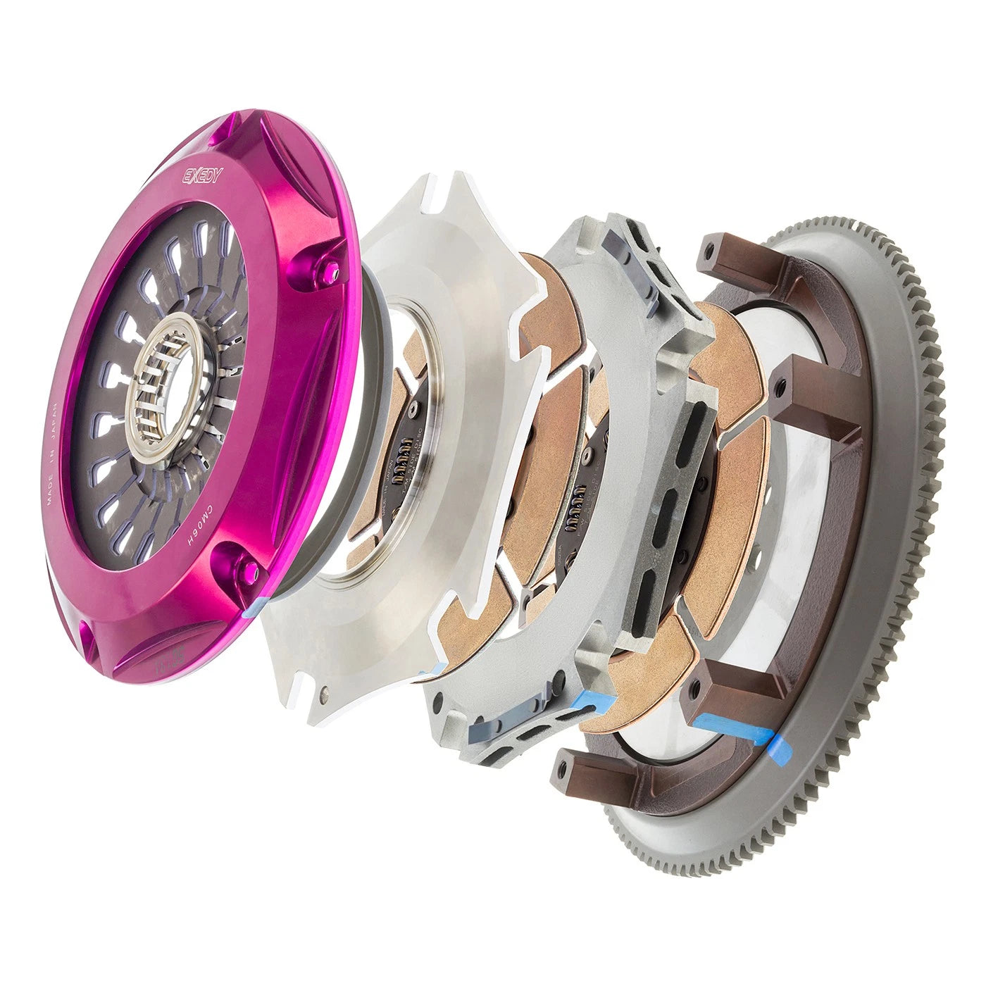 Exedy 2008-2015 Mitsubishi Lancer Evolution GSR L4 Hyper Twin Cerametallic Clutch Sprung
