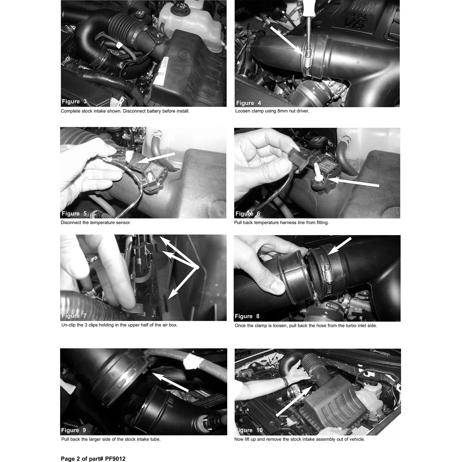 Injen 12-13 Ford F-150 V6 3.5L Eco Boost Engine Short Ram Intake Kit (Includes Heat Shield)