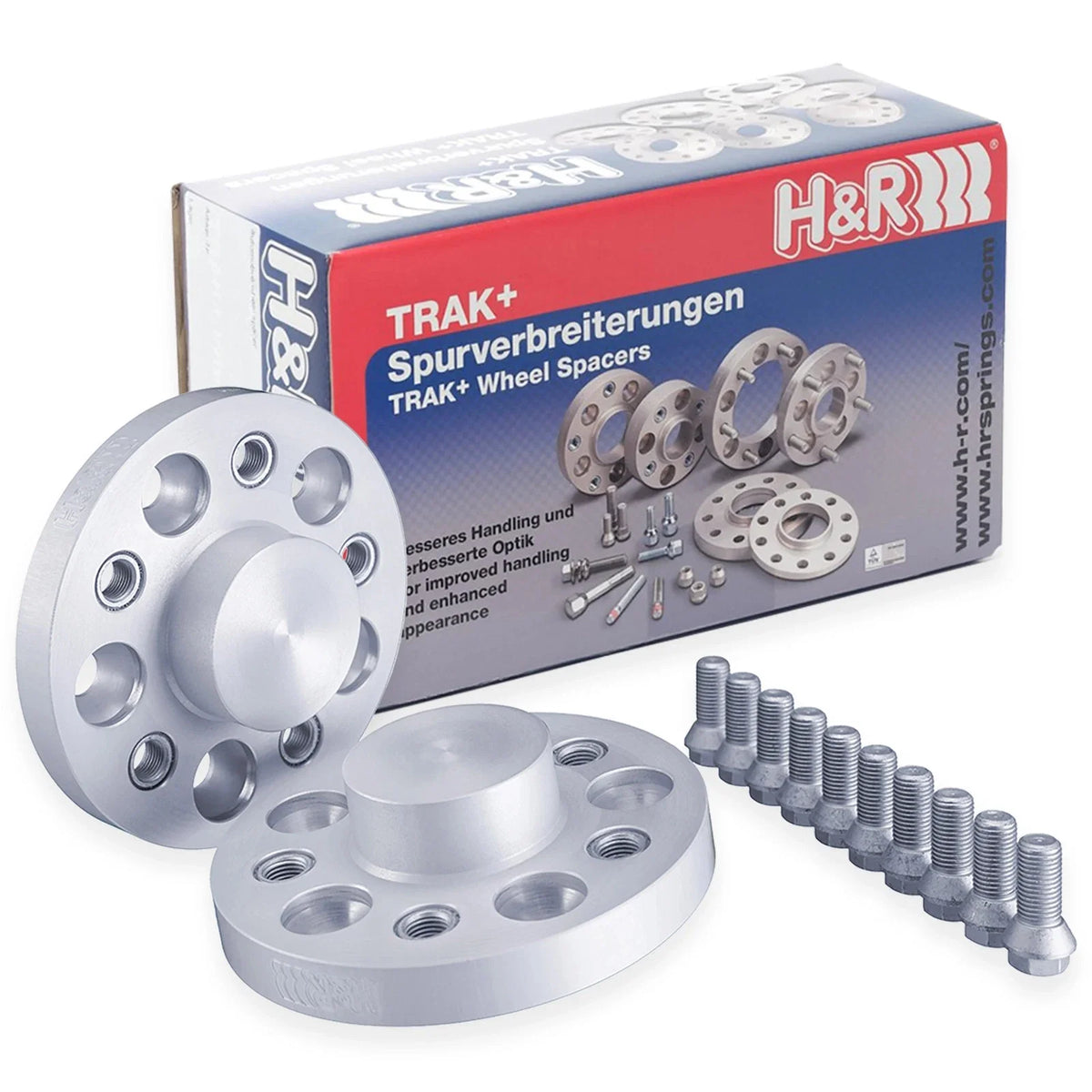 H&R Trak+ 20mm DRA Wheel Adaptor Bolt 5/112 Center Bore 66.5 Bolt Thread 14x1.5