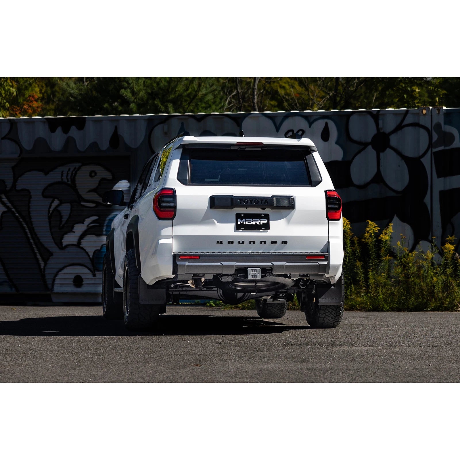 MBRP 24-26 Toyota Land Cruiser 2.4L 3in Cat-Back Single Rear High-Clearance Turn Down - T304