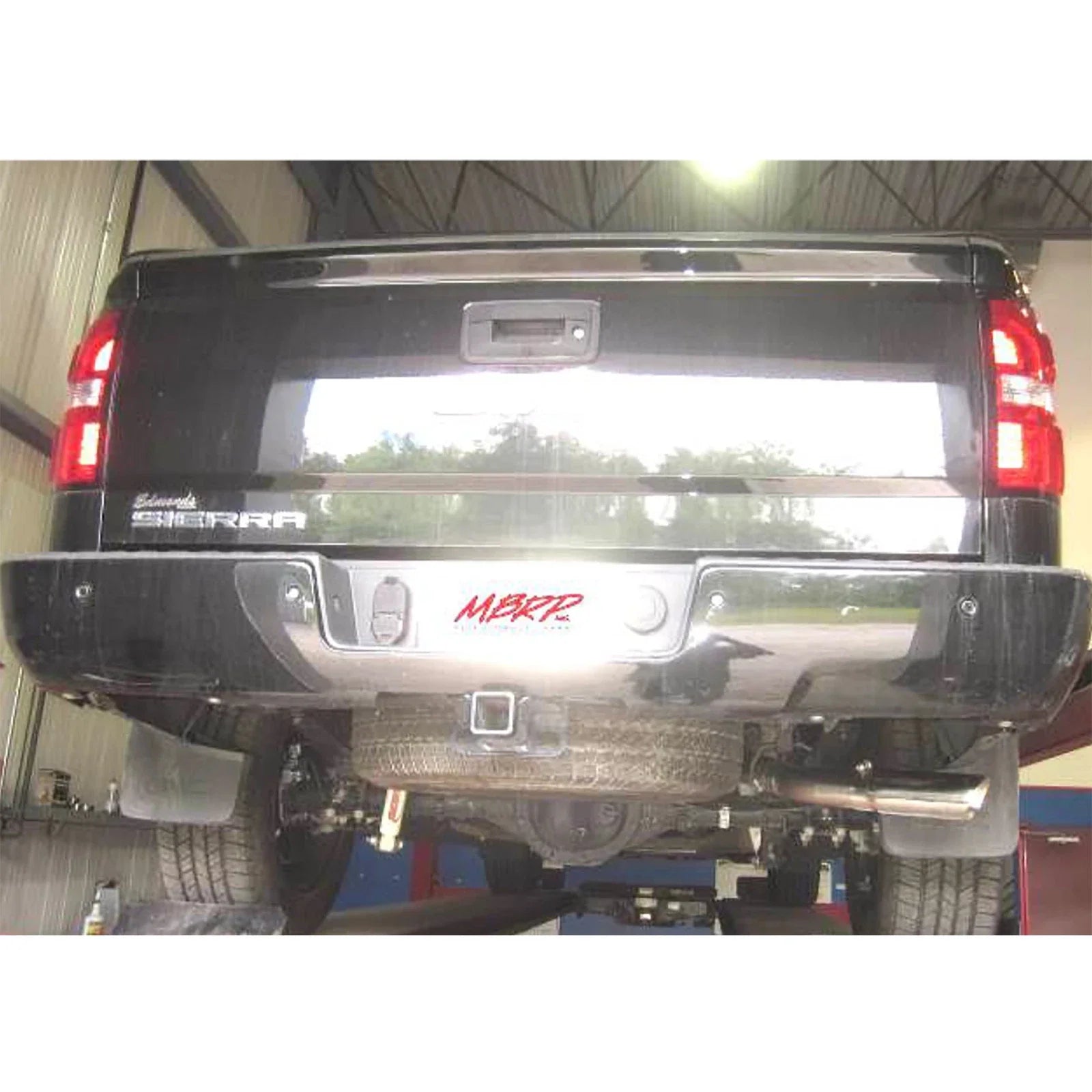MBRP 14 Chevy/GMC 1500 Silverado/Sierra 4.3L V6/5.3L V8 Single Side Exit AL 3in Cat Back Exhaust