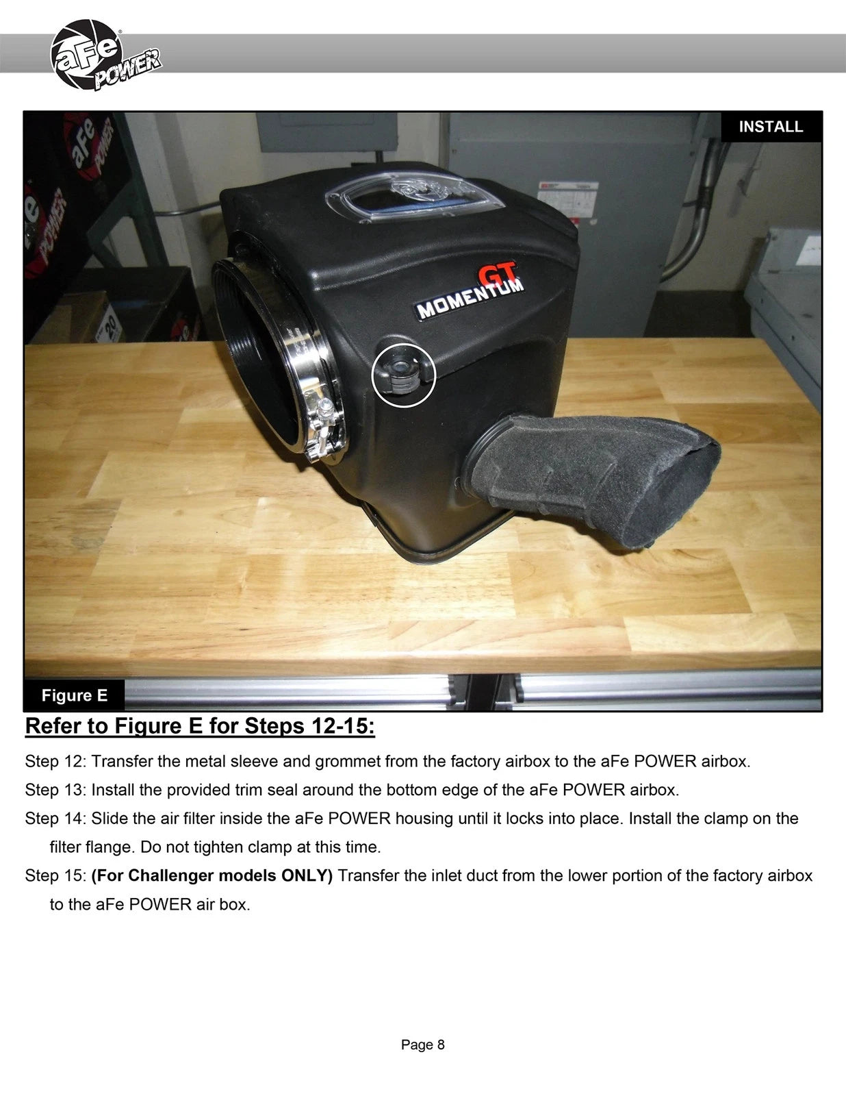 aFe Momentum GT Pro DRY S Air Intake System, 17-20 Dodge Challenger / Charger SRT Hellcat