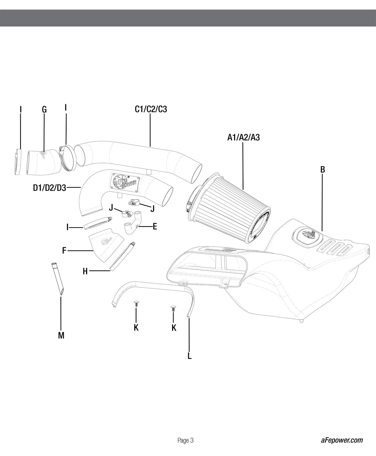 aFe POWER Momentum XP Pro 5R Intake System 2017 Ford F-150 Raptor V6-3.5L (tt) EcoBoost