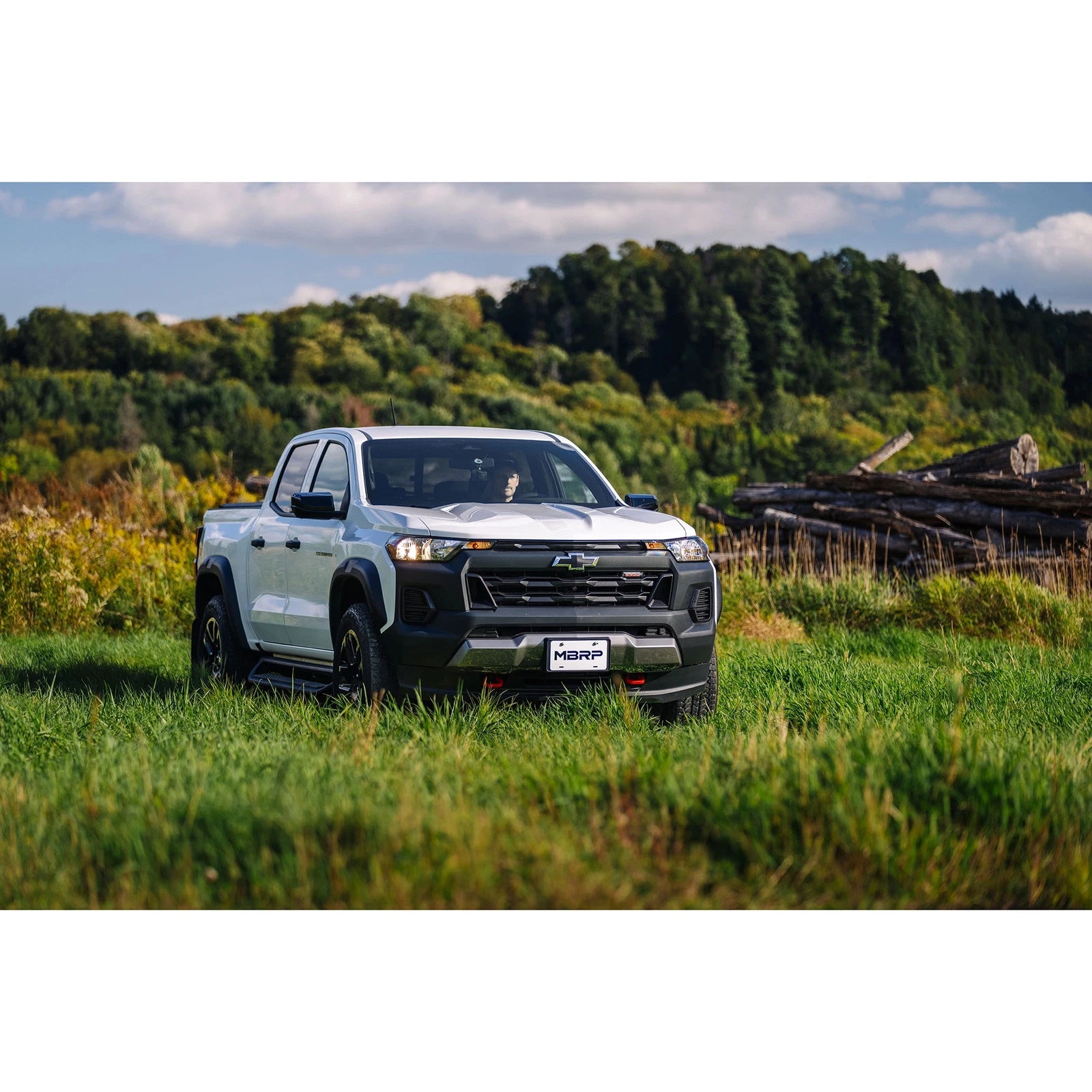 MBRP 2023 Chevy Colorado/GMC Canyon Stainless Steel 3in Cat-Back, Single High Clearance Rear Exit