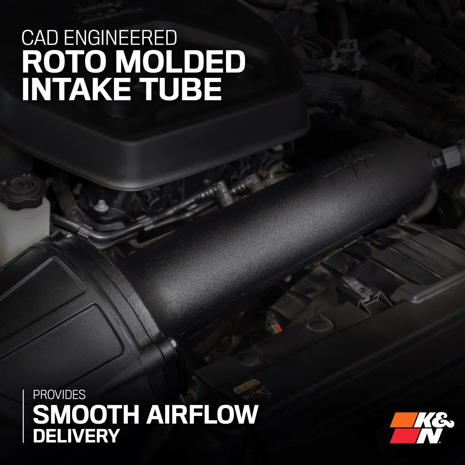 K&N 2024 Jeep Wrangler 4xE 63 Series Air Intake