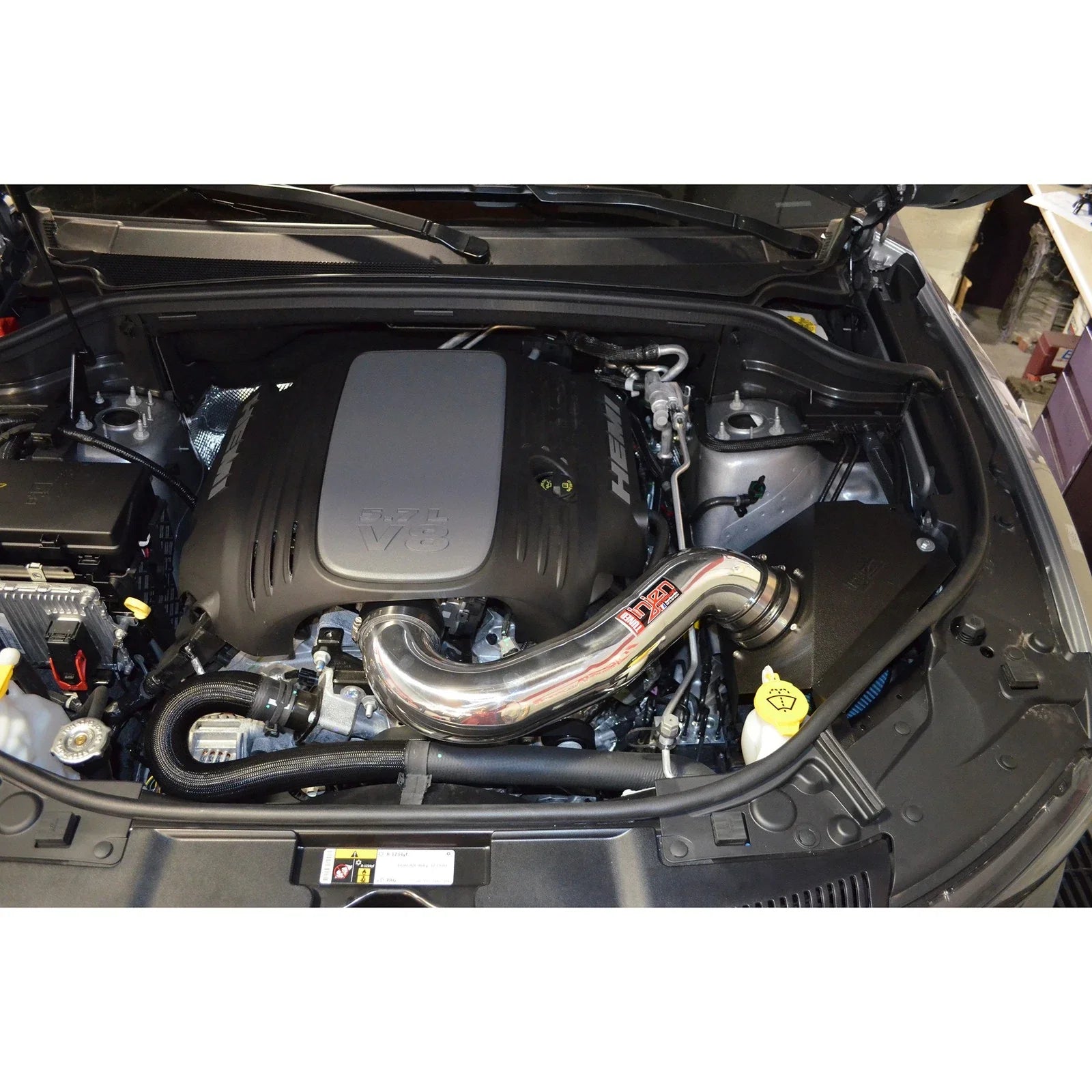 Injen 14-20 Dodge Durango R/T 5.7L V8 Polished Power-Flow Air Intake System