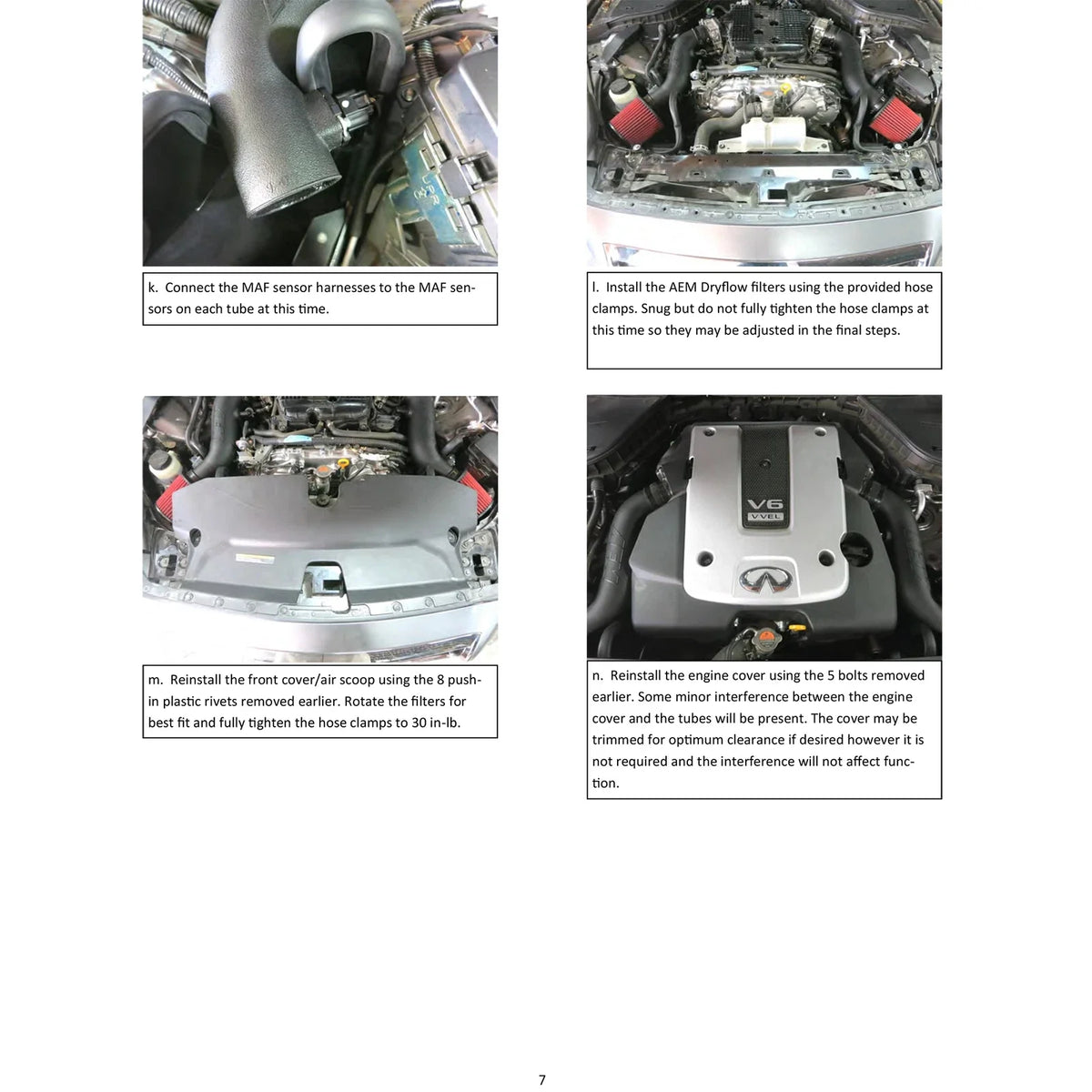 AEM 2014-2016 C.A.S. Infiniti Q50 V6-3.7L F/I Cold Air Intake