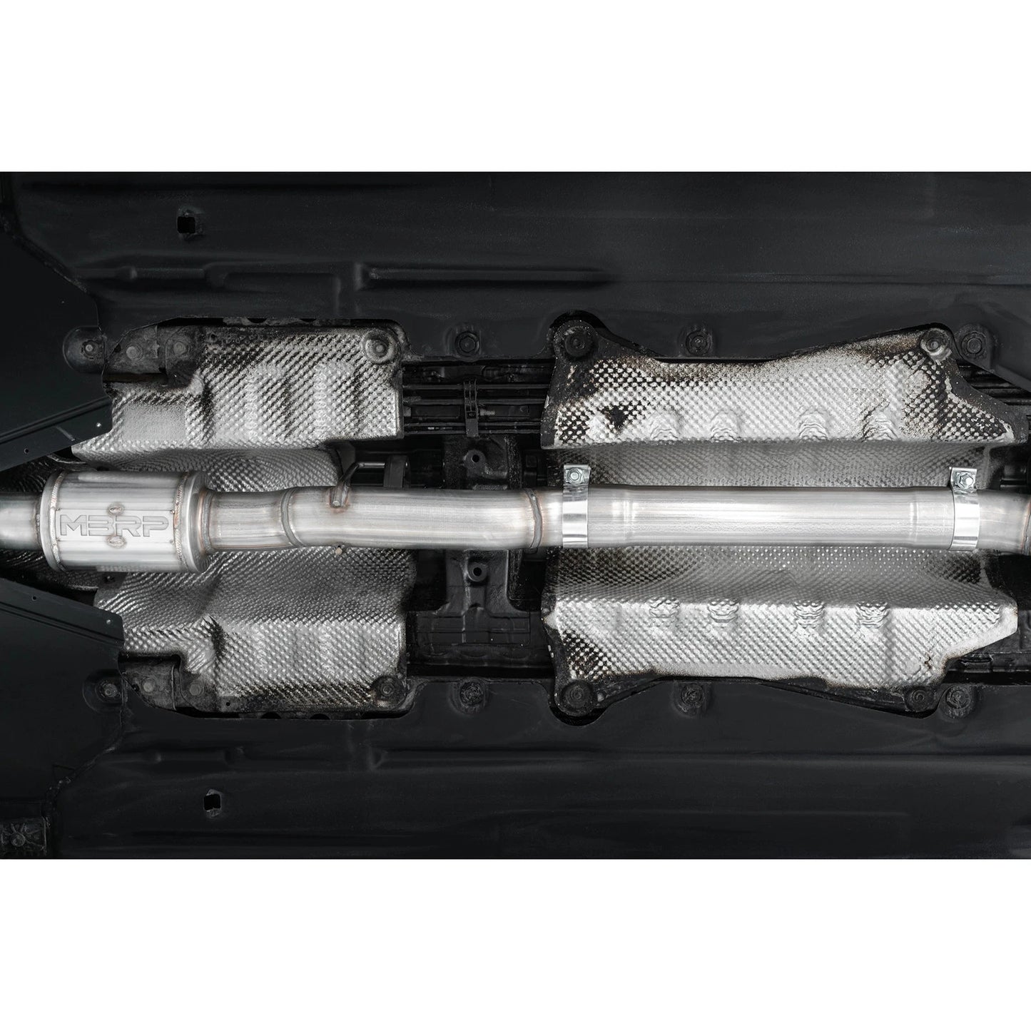 MBRP 17-22 Honda Civic Type R 2.0L T304 Stainless Steel 3.0in Cat-Back w/Triple Center Outlet