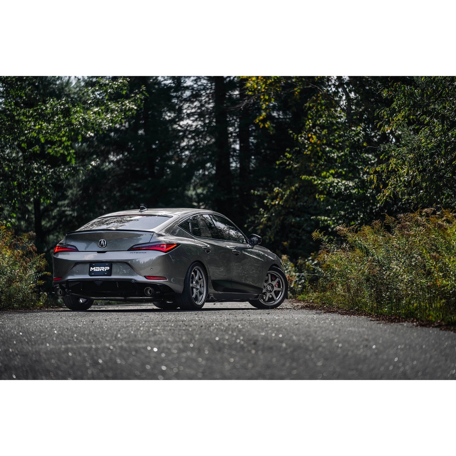MBRP 22-24 Honda Civic SI 1.5L T304 SS 3in Cat-Back Exhaust 2.5in Dual Split Rear w/ CF Tips