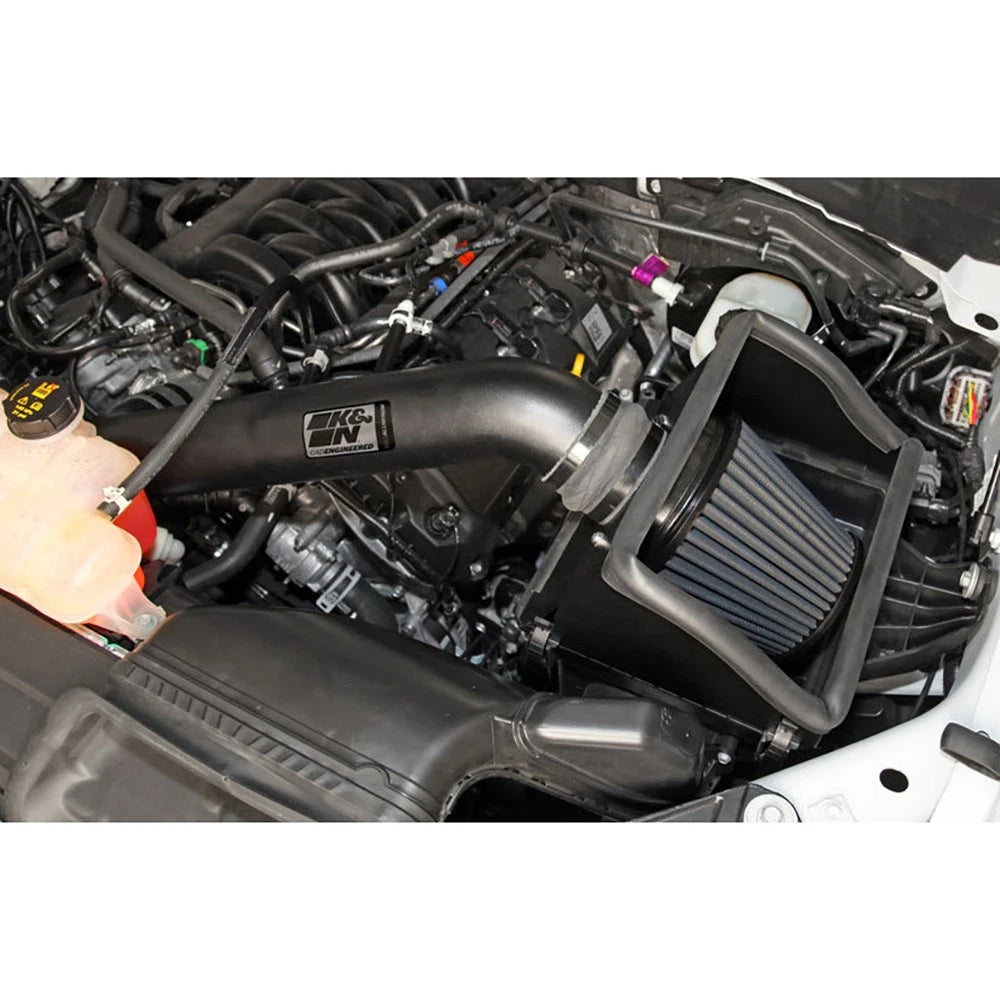 K&N 2015 Ford F150 5.0L V8 Blackhawk Performance Intake Kit