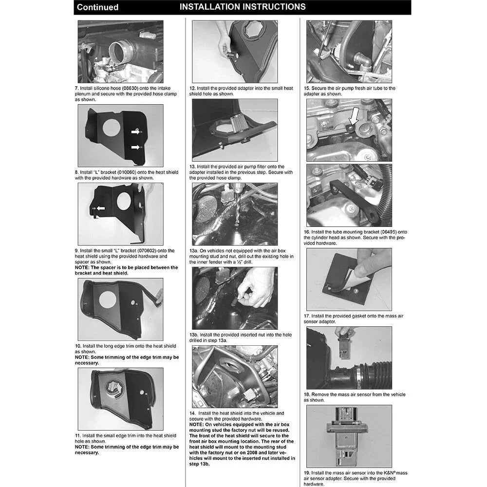 K&N 07-09 GM Colorado/Canyon H3 L5-3.7L AirCharger Performance Intake