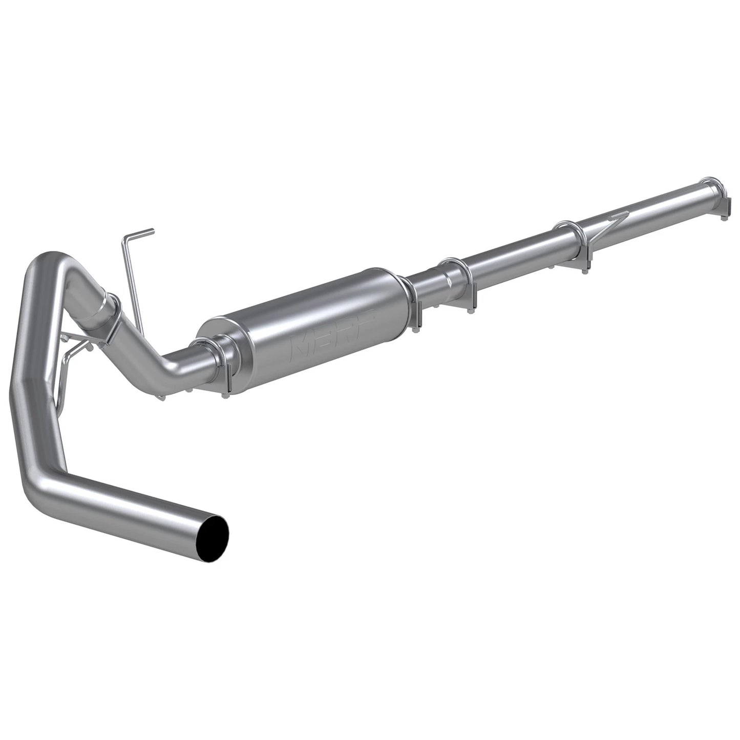 MBRP 2004-2008 Ford F150 EC/CC-SB 3in Cat Back Single Side AL P Series Exhaust