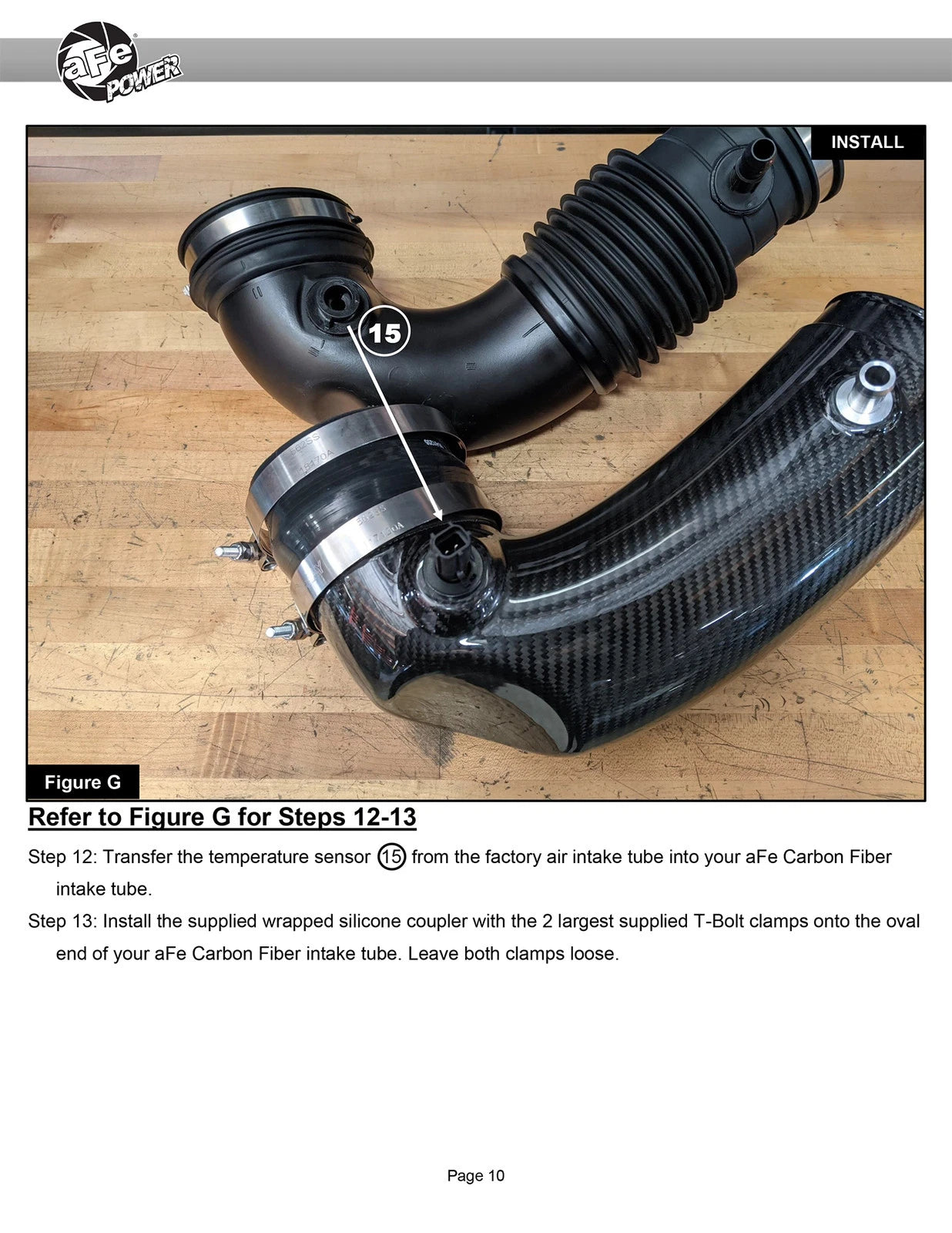 aFe Super Stock Carbon Fiber Pro 5R Induction System 2021 RAM 1500 TRX V8-6.2L SC