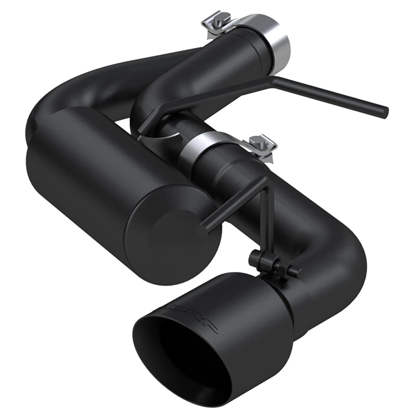 MBRP 16-19 Chevrolet Camaro 2.5in Black Coated Non NPP Axle Back Exhaust System - 4in Dual Wall Tips