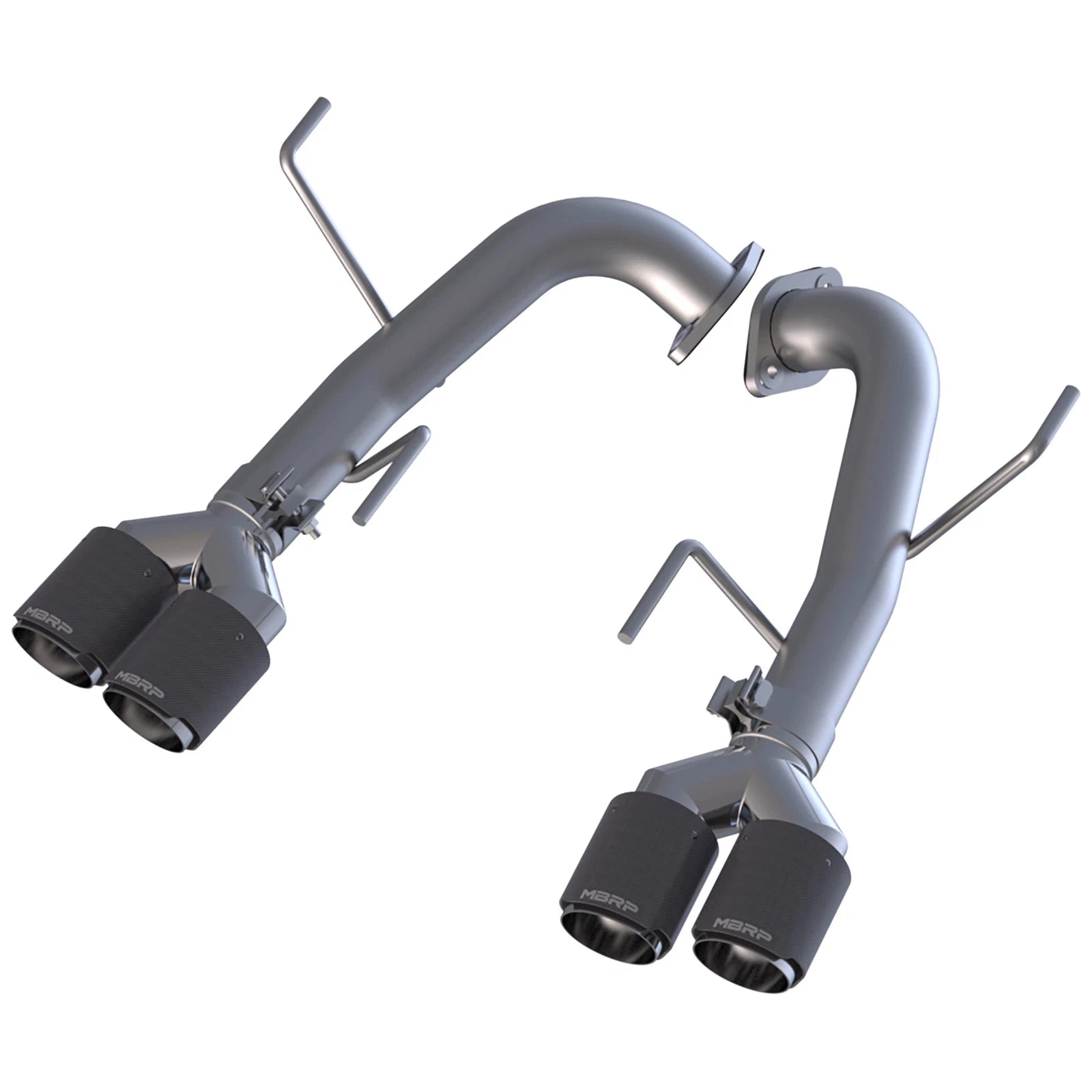 MBRP 15-19 Subaru WRX 2.0L/STI 2.5L 2.5in Dual Split Rear Exit w/ 3.5in CF Tips - T304