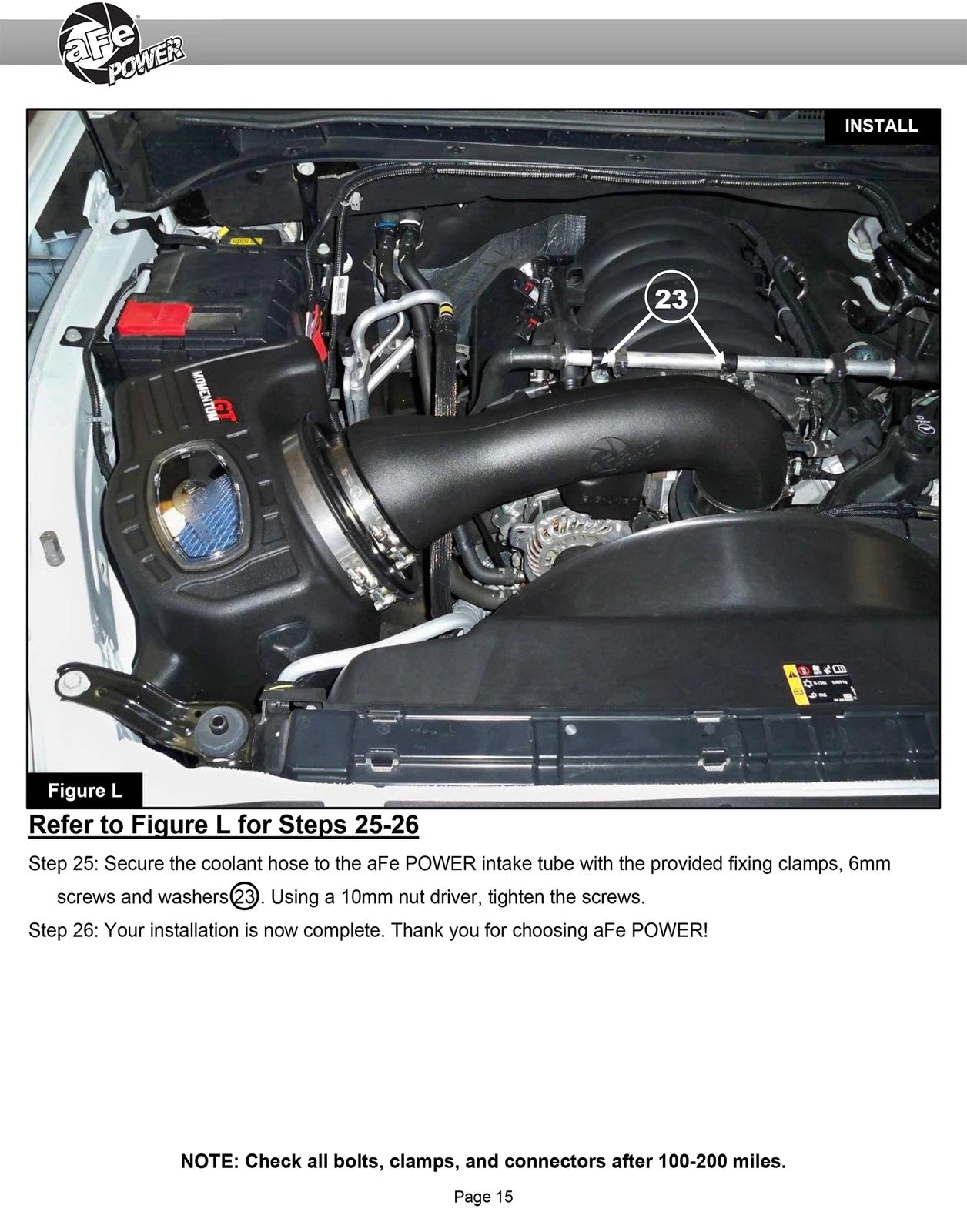 aFe Momentum GT Pro 5R Cold Air Intake System GM Trucks 2500/3500HD 2020 V8-6.6L