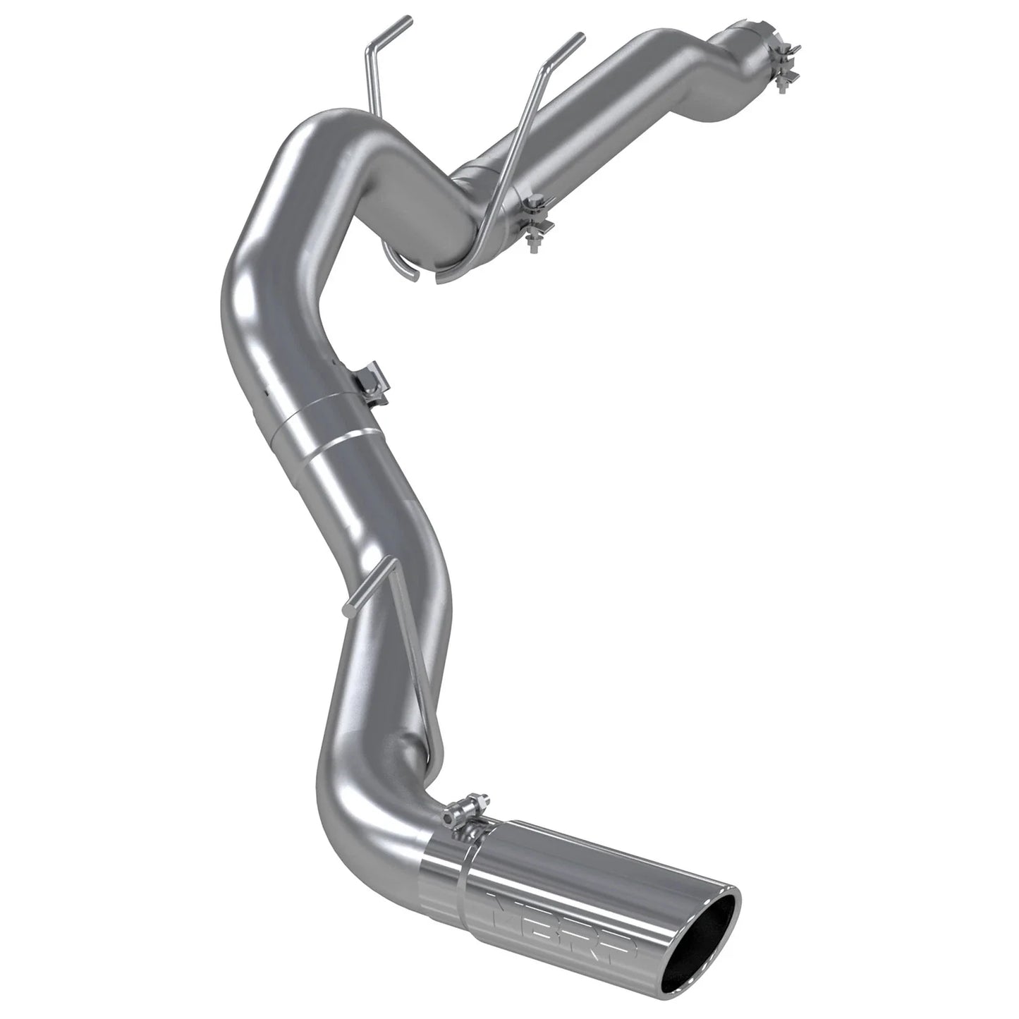 MBRP 2014 Dodge Ram 1500 3.0L EcoDiesel 3.5in Filter Back Exhaust Single Side Exit Alum