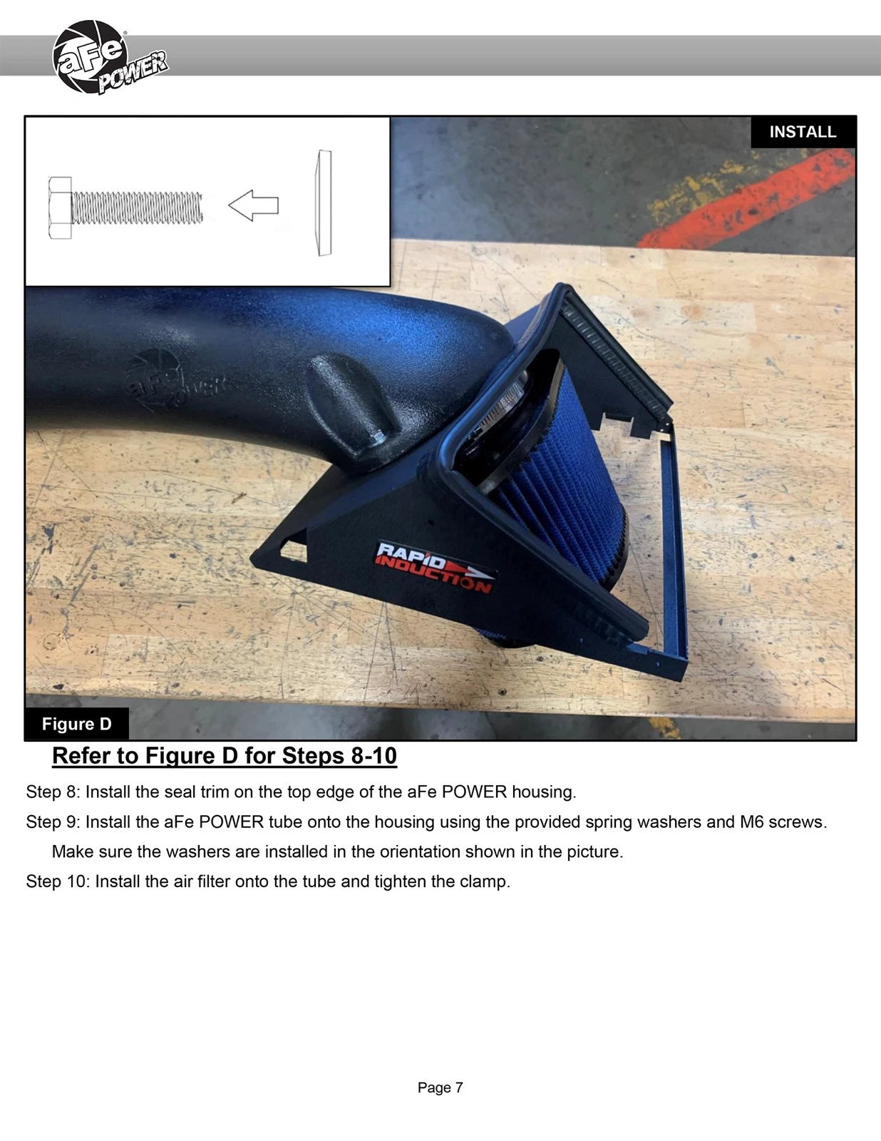 aFe Rapid Induction Cold Air Intake System w/Pro 5R Filter 2021+ Ford F-150 V8-5.0L