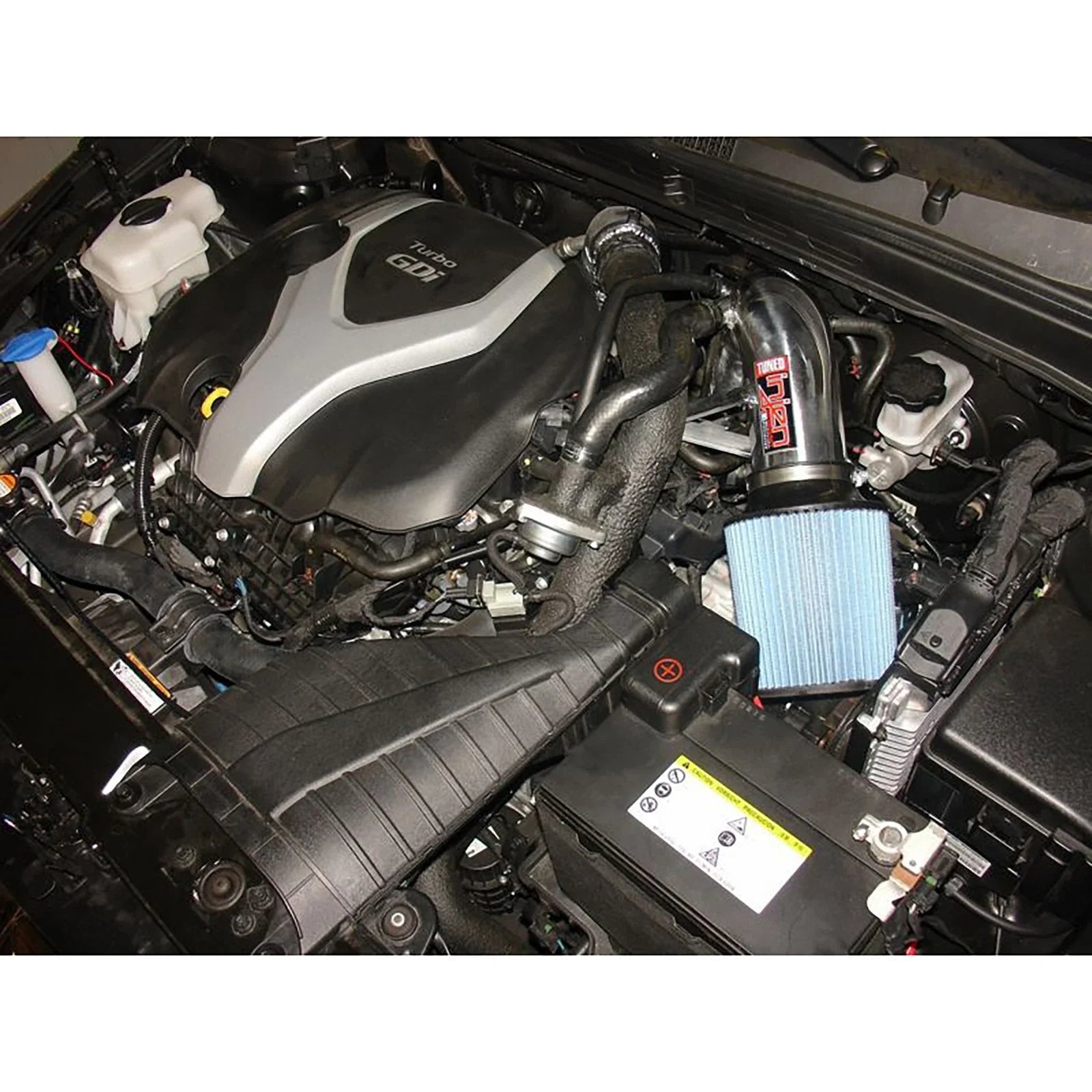 Injen 2011-14 Hyundai Sonata/Kia Optima 2.0L Turbo Black Short Ram Intake