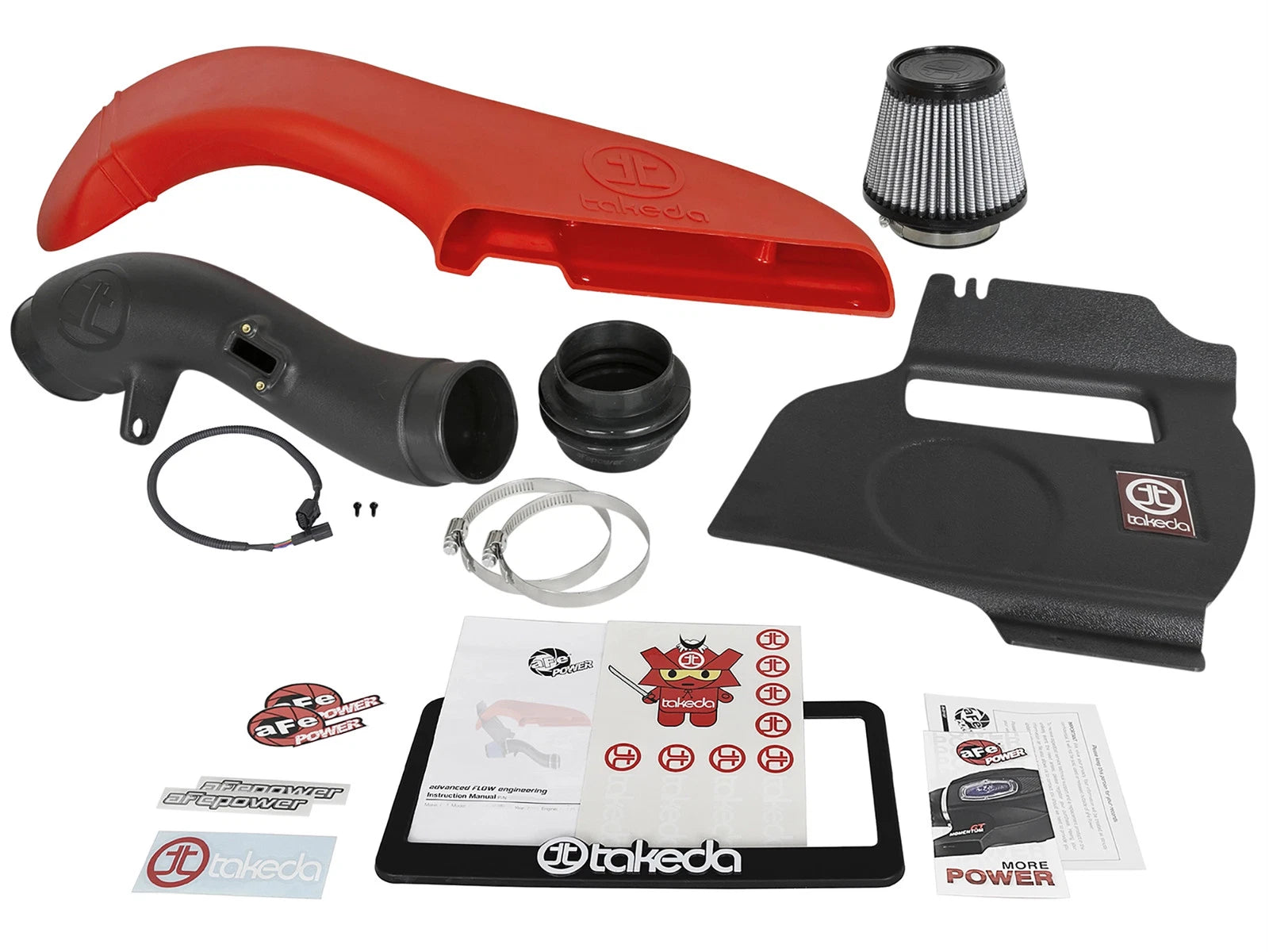 aFe Takeda Stage-2 PRO DRY S Cold Air Intake System 15-18 Subaru WRX H4 2.0L (t)