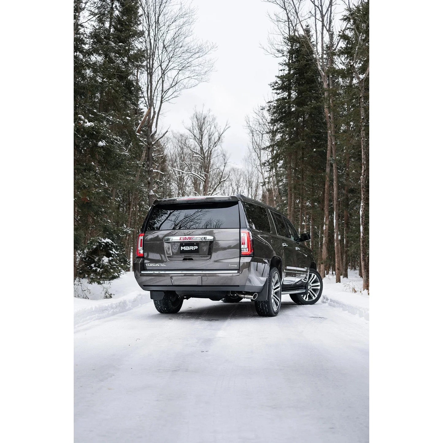 MBRP 15-20 GM Tahoe/Suburban/Yukon/Yukon XL/Escalade Aluminized Steel 3in. Cat Back -Single Side
