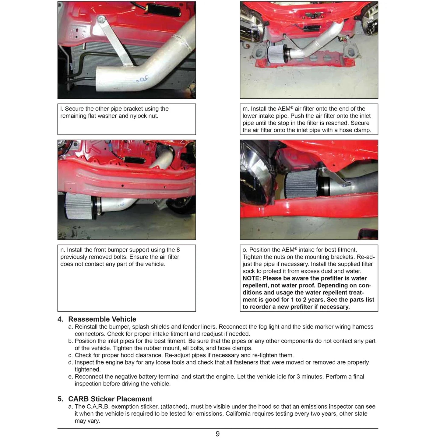 AEM Cold Air Intake System C.A.S. MAZDA MX-5/MIATA 2.0L L4 06-09