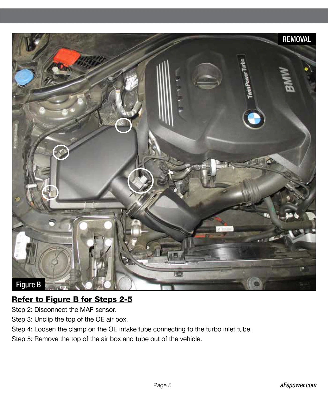 aFe MagnumFORCE Intake Stage-2 Pro DRY S 2017 BMW 330i (F3x) L4-2.0L (t) B48
