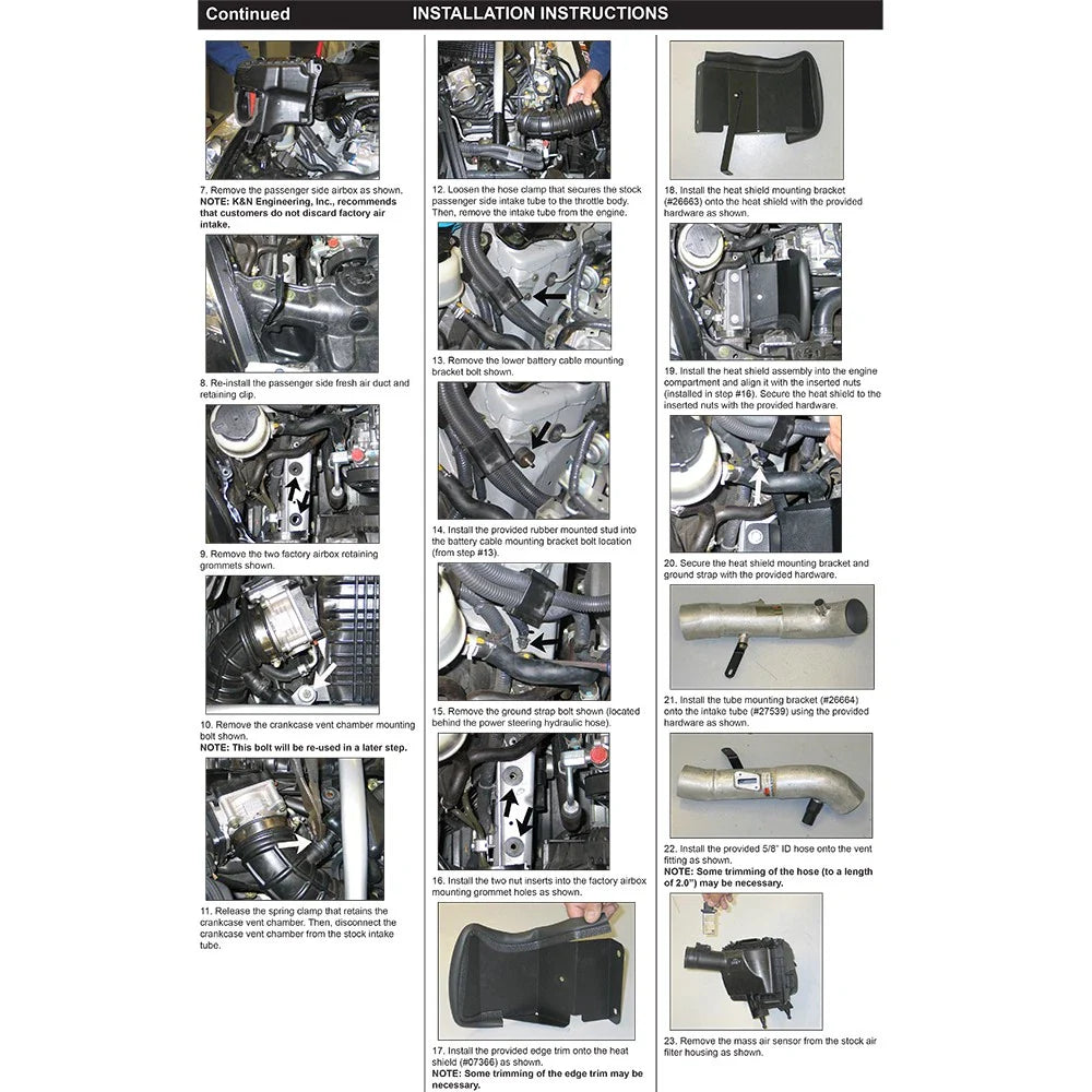 K&N 07-08 350z Dual Silver Typhoon Short Ram Intake