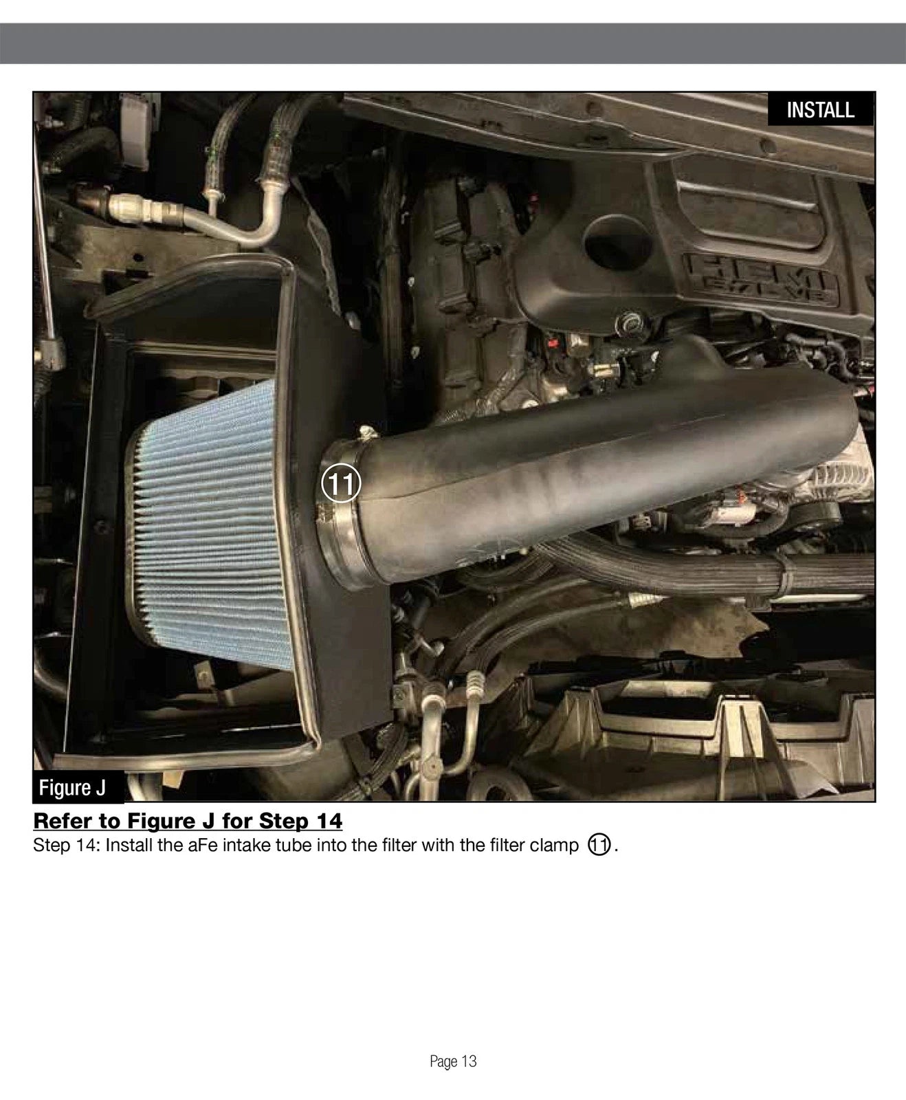 aFe Magnum FORCE Stage-2 Pro 5R Cold Air Intake System 2019 RAM 1500 (Non Classic) V8-5.7L HEMI