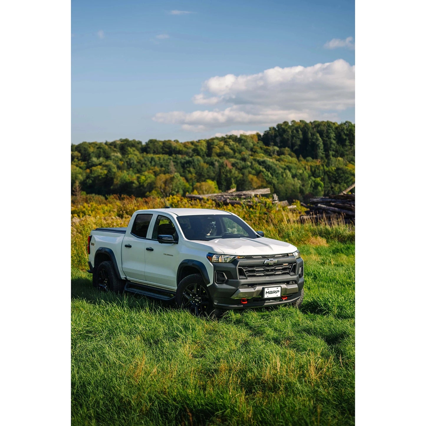 MBRP 2023 Chevy Colorado/GMC Canyon Stainless Steel 3in Cat-Back, Single High Clearance Rear Exit