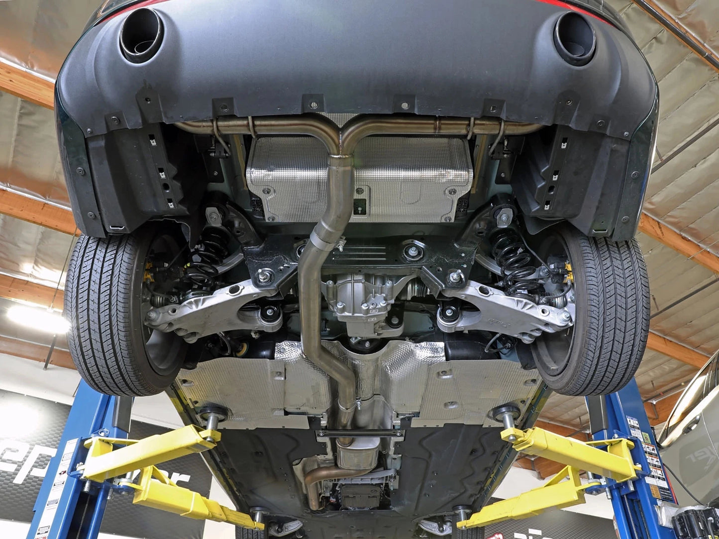 aFe 17-21 Alfa Romeo Giulia L4-2.0L (t) Mach Force-Xp 2in to 2-1/2in 304SS Cat-Back Exhaust