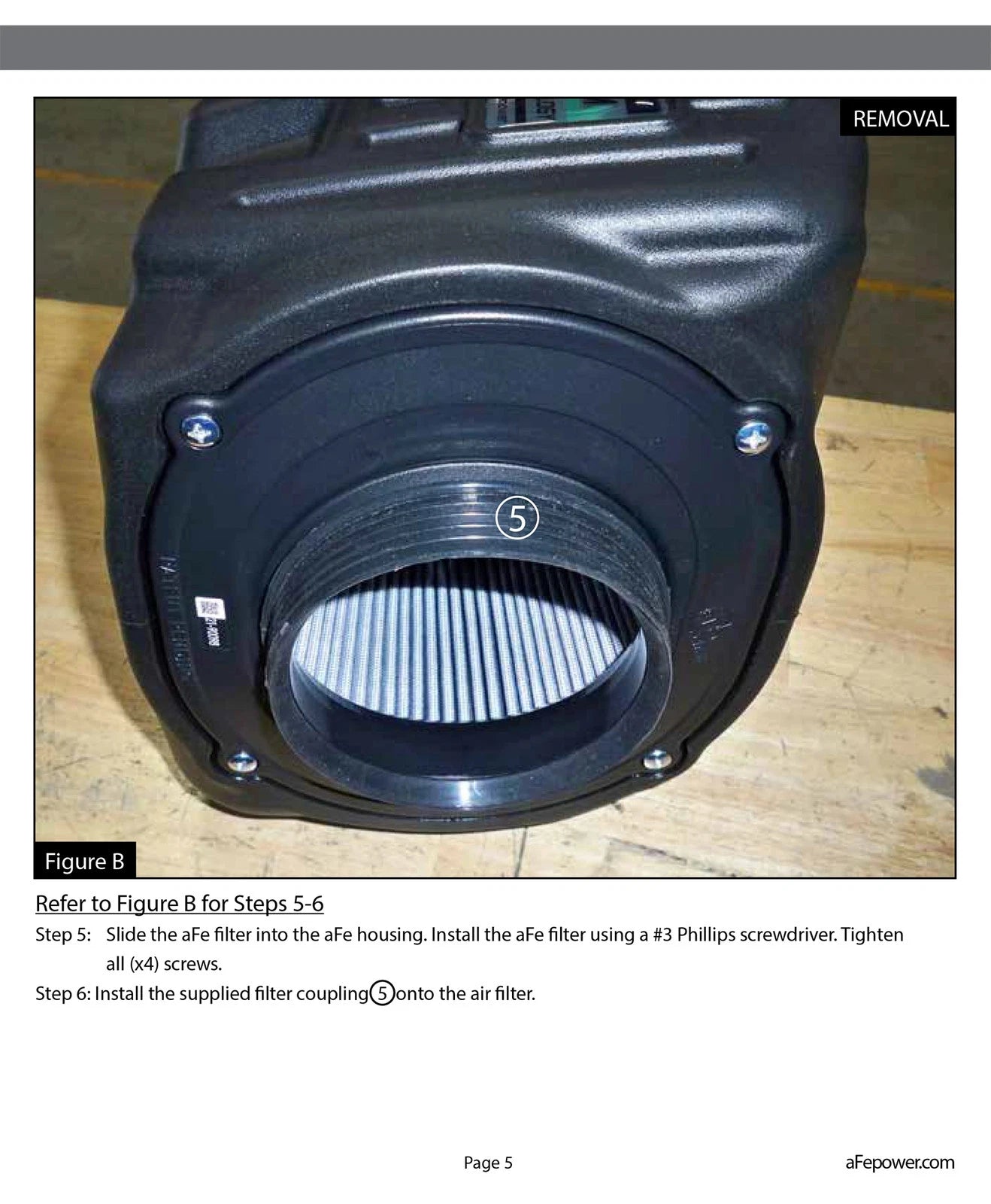 aFe Quantum Pro DRY S Cold Air Intake System 08-10 GM/Chevy Duramax V8-6.6L LMM - Dry