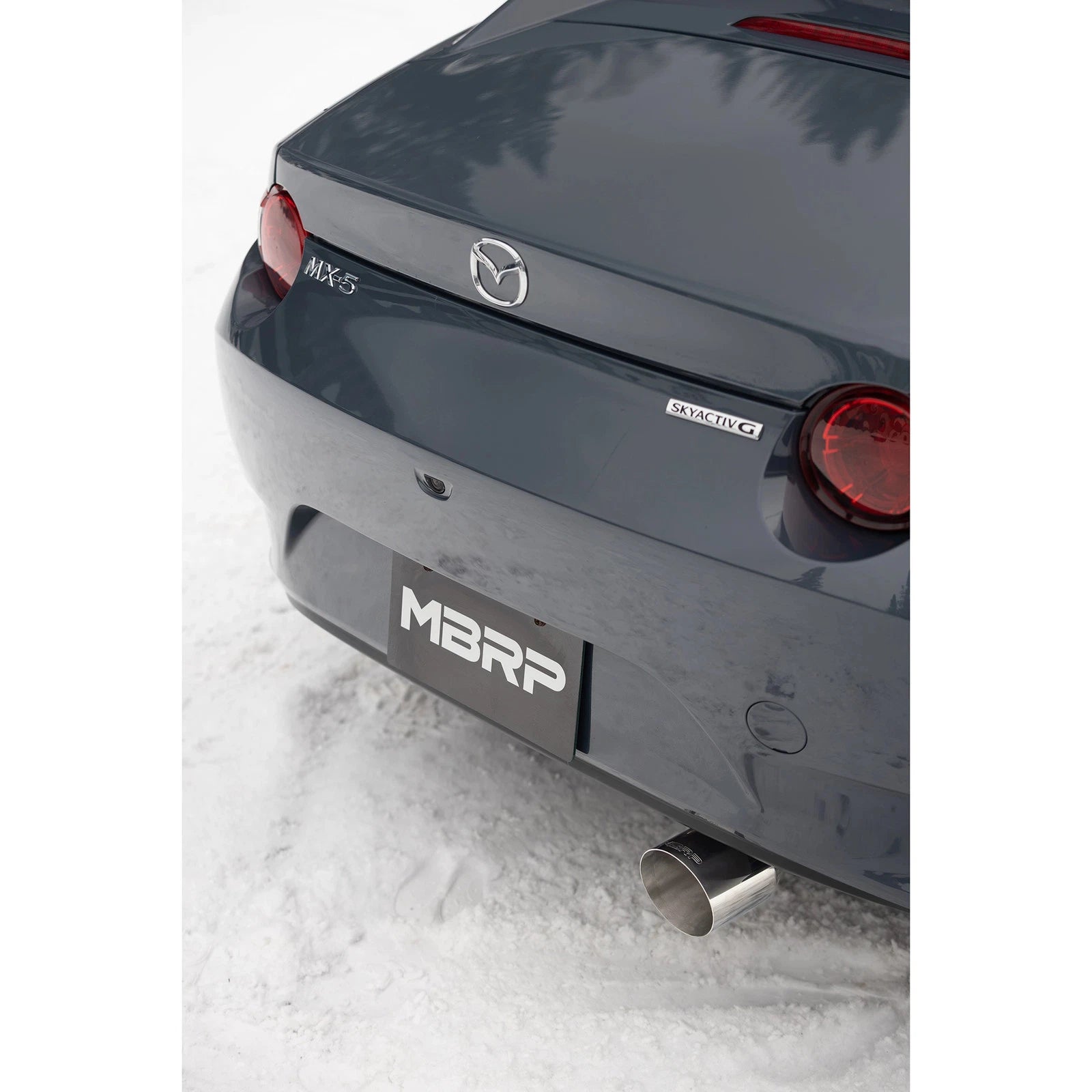 MBRP 16+ Mazda MX-5 Miata Single Rear Exit 2.5in Axle Back Exhaust AL