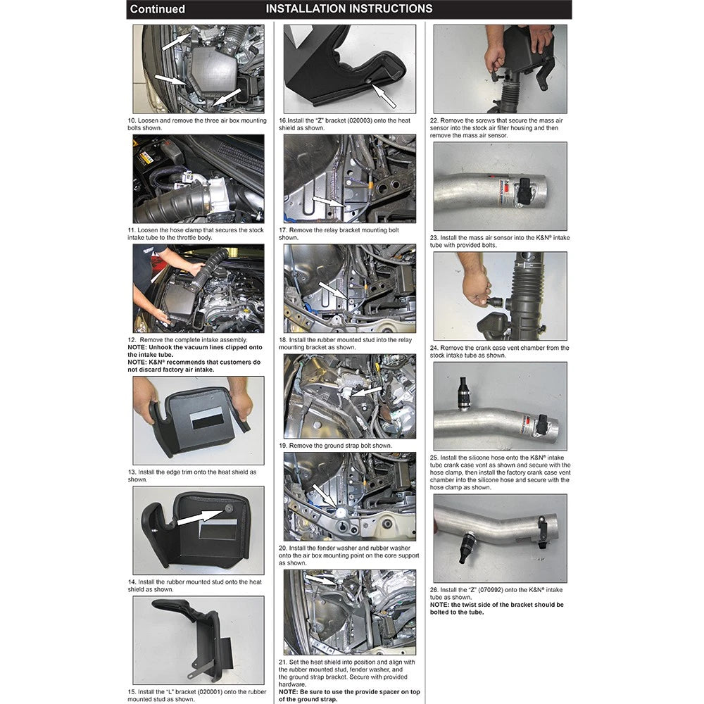 K&N 07-09 Lexus GS35 V6-3.5L Polished Typhoon Intake