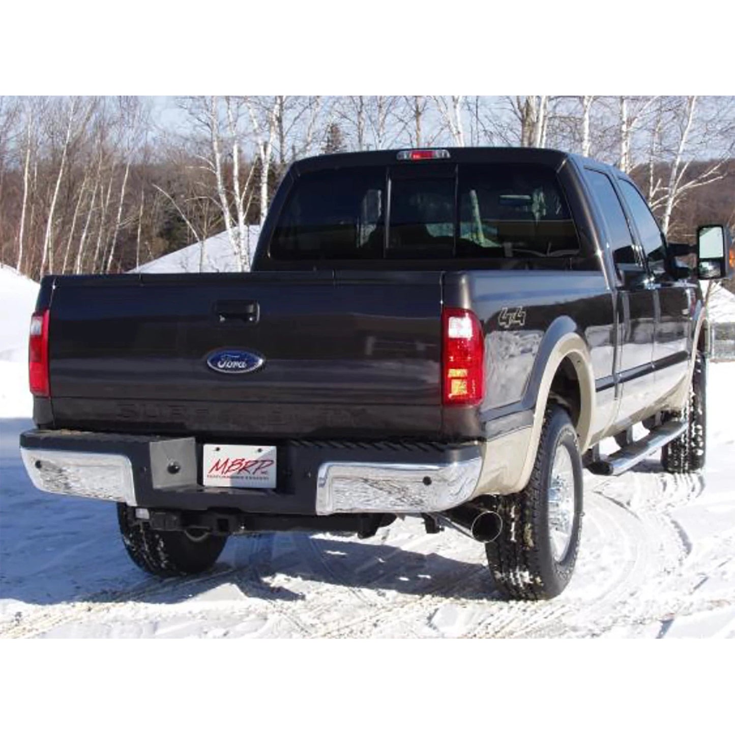 MBRP 2008-2009 Ford F250/350/450 6.4 L Filter Back Single Side
