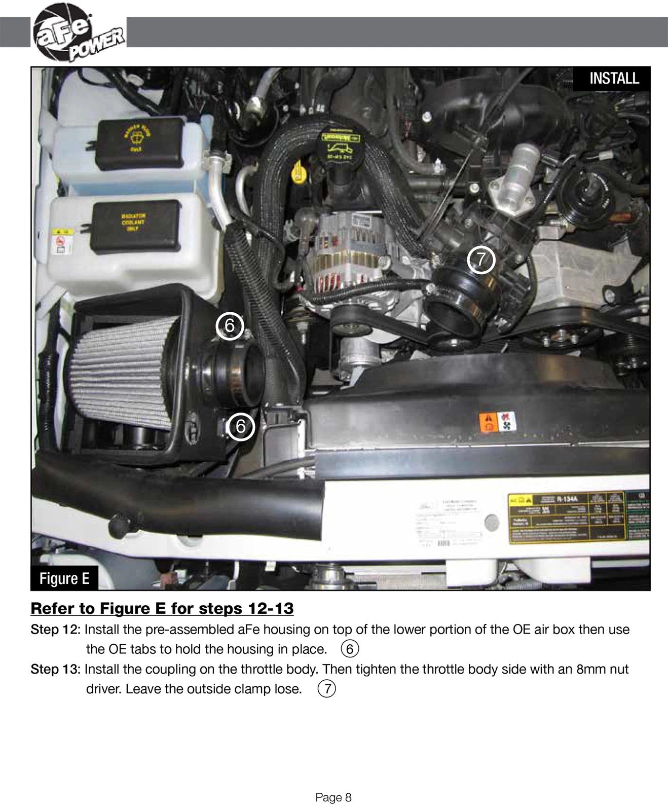 aFe FULL METAL Power Intakes Stage-2 PDS AIS PDS; Ford Ranger 04-11 V6-4.0L