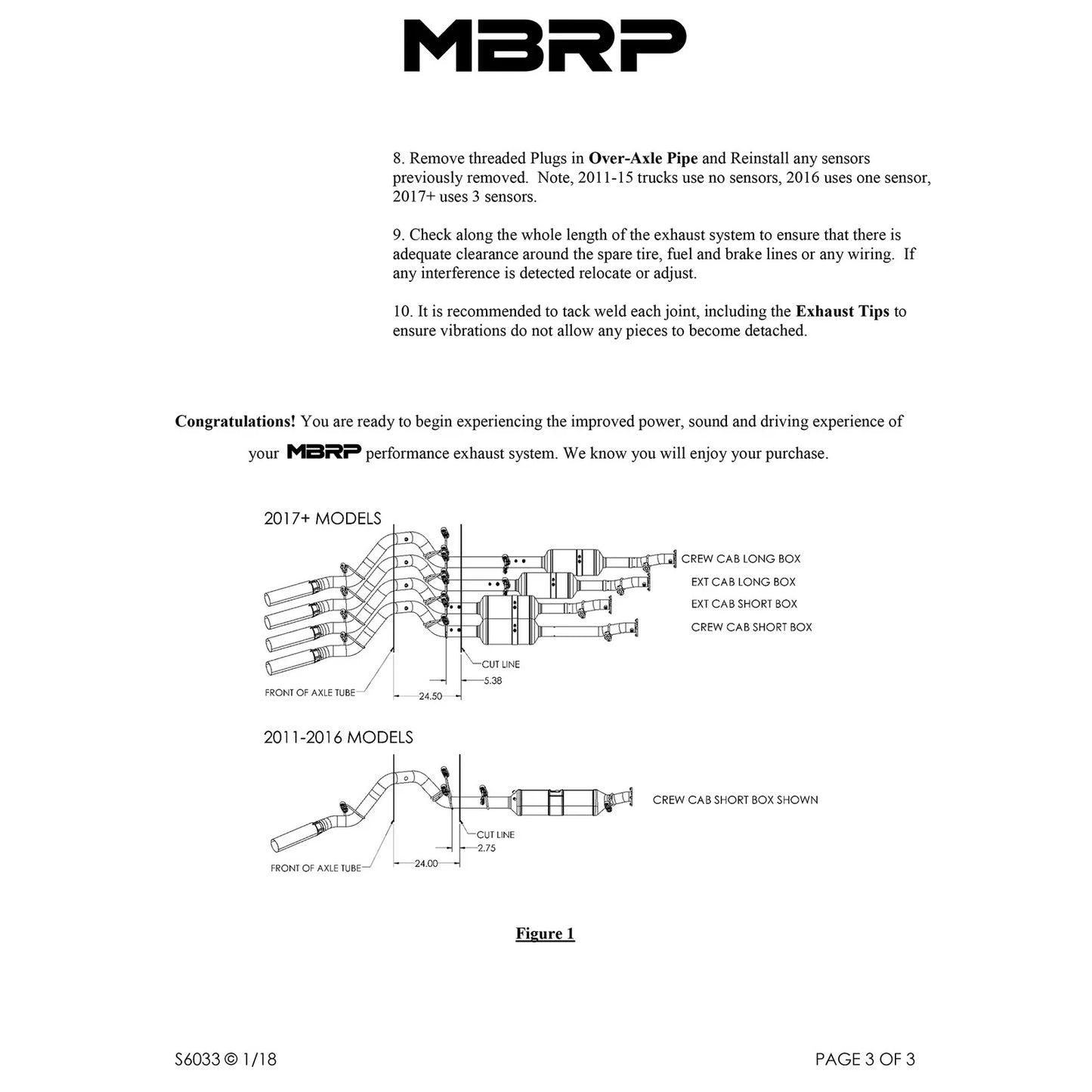 MBRP 11-15 Chevy/GMC 2500/3500 4in Filter Back Dual Outlet Single Side Alum Exhaust System